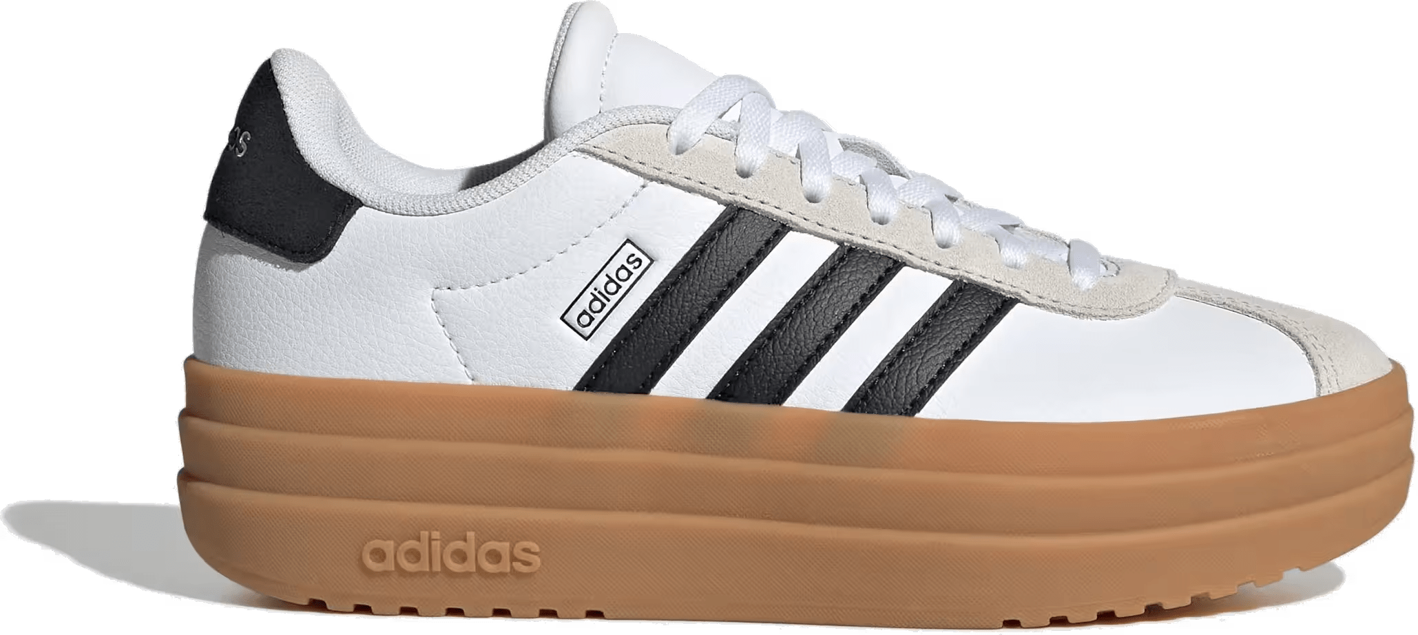 adidas VL Court Bold Cloud White Core Black Gum (GS)