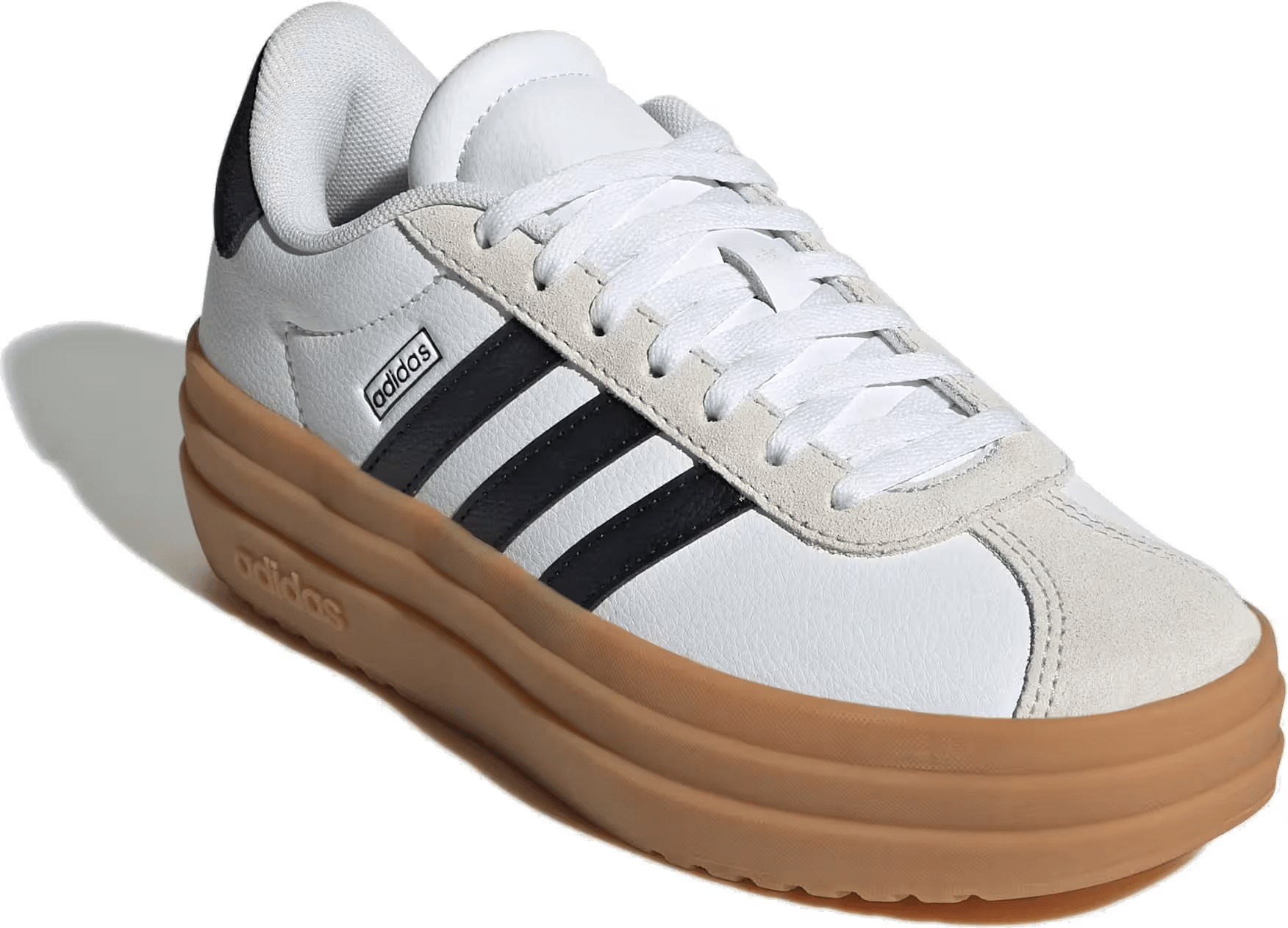 adidas VL Court Bold Cloud White Core Black Gum (GS)