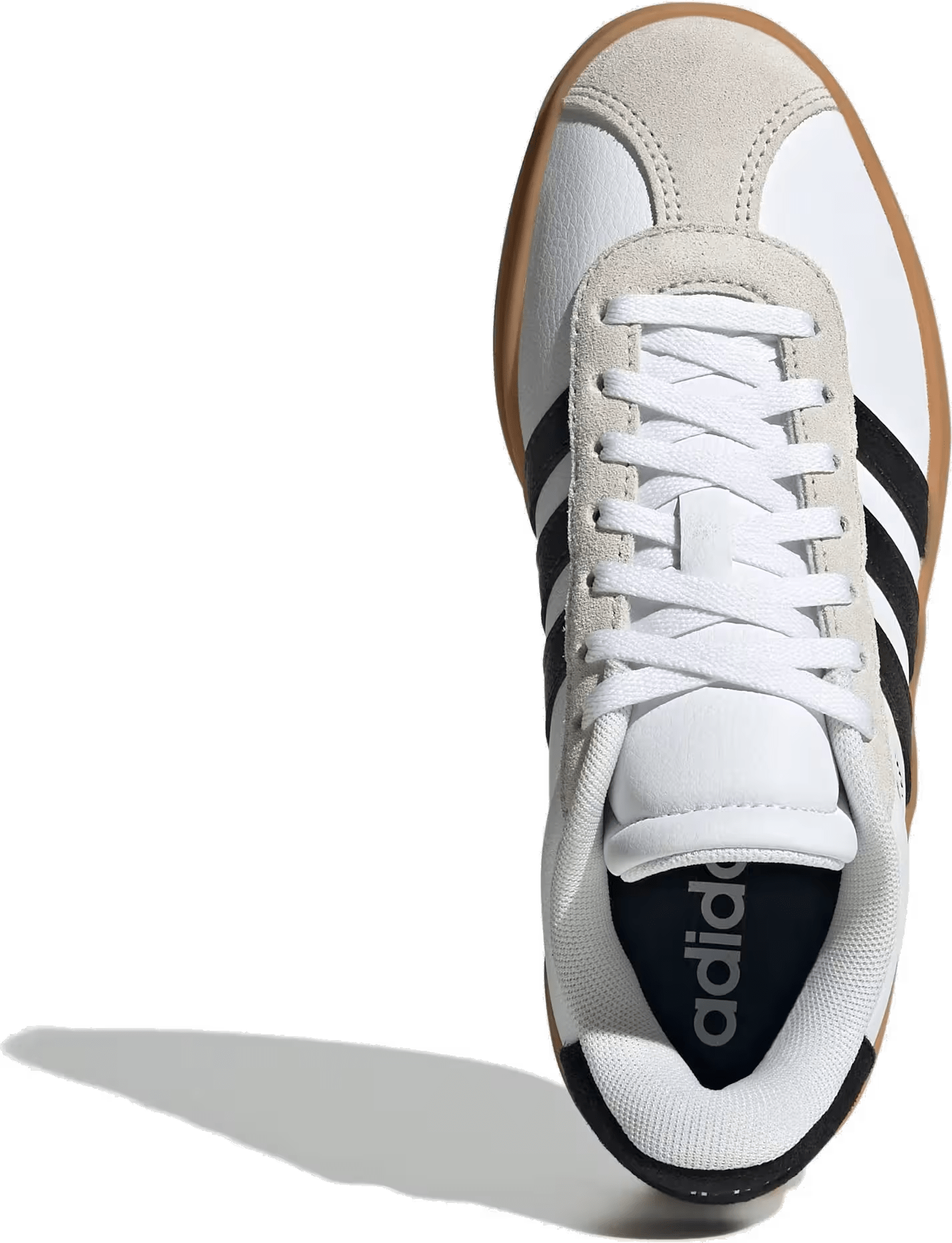 adidas VL Court Bold Cloud White Core Black Gum (GS)