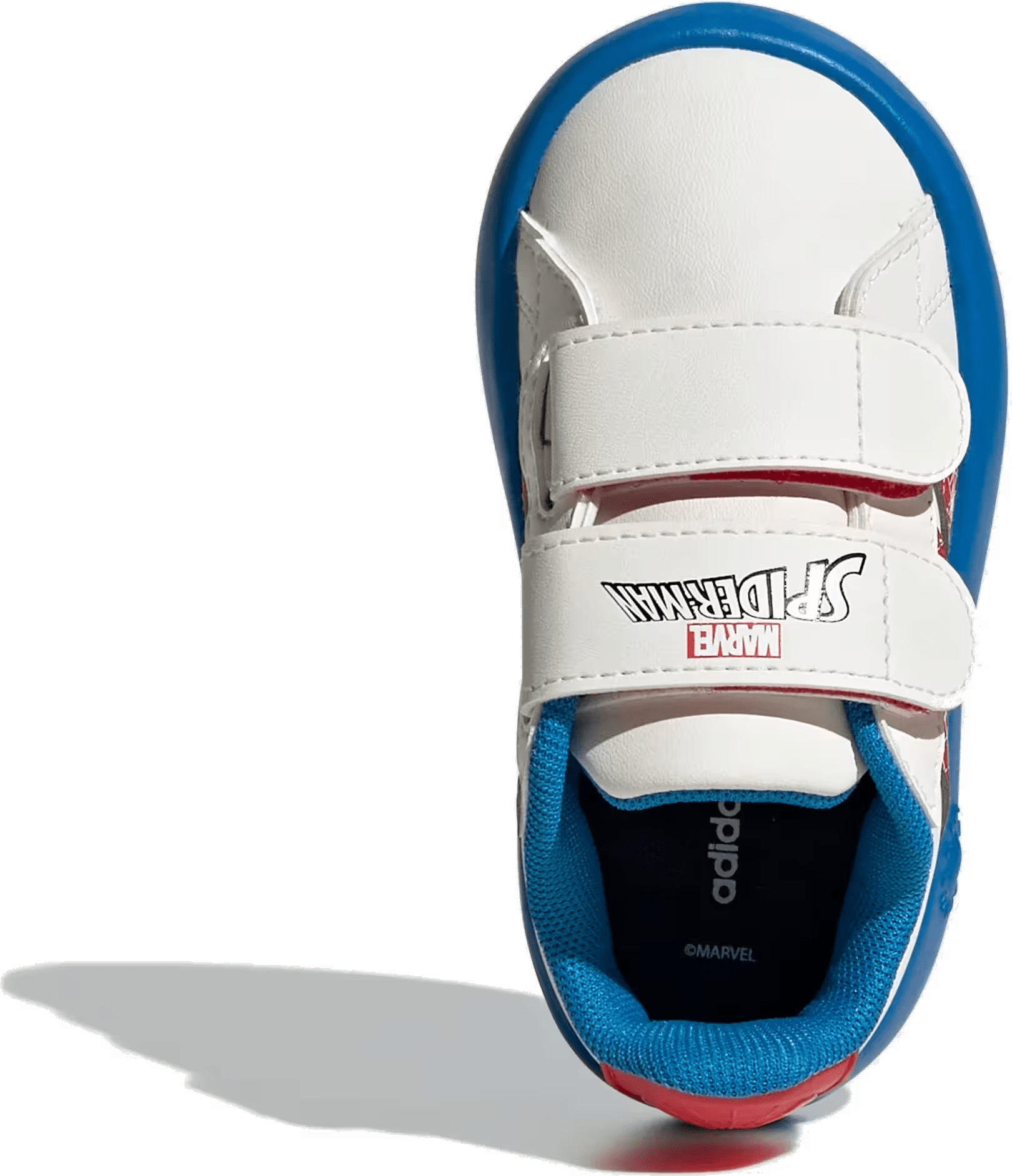 adidas Grand Court Spider-Man Cloud White Pure Ruby Bright Blue (TD)