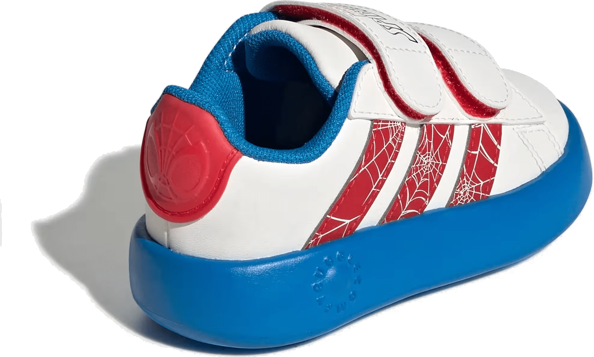 adidas Grand Court Spider-Man Cloud White Pure Ruby Bright Blue (TD)