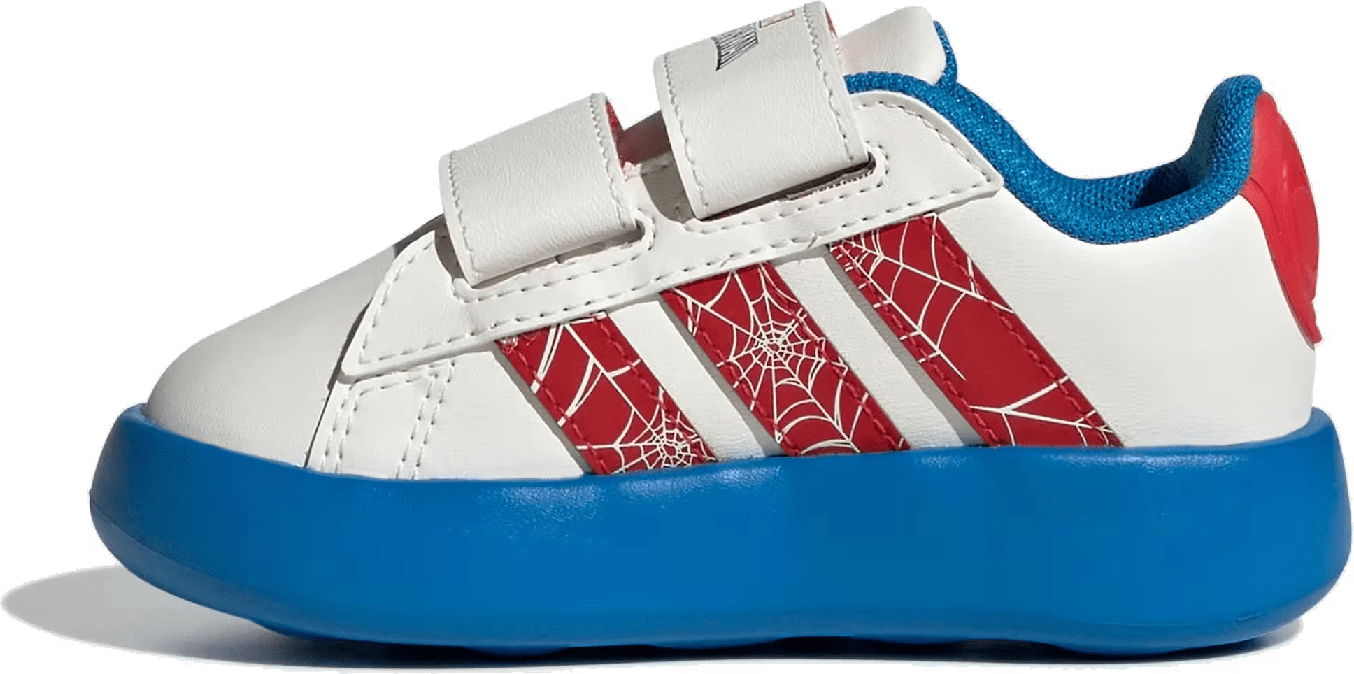 adidas Grand Court Spider-Man Cloud White Pure Ruby Bright Blue (TD)