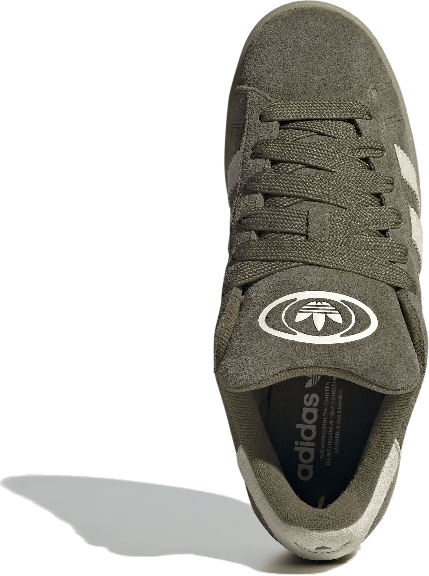 adidas Campus 00s Camp Medium Dark Khaki Off White Gum