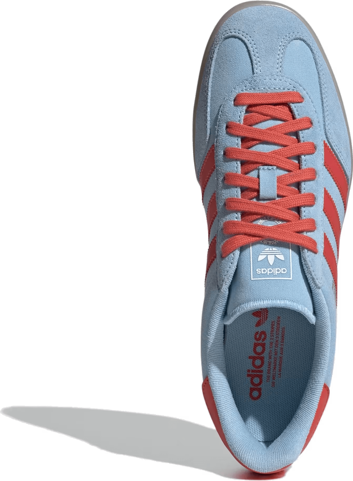 adidas Gazelle Indoor Clear Sky Crew Red Magic Beige