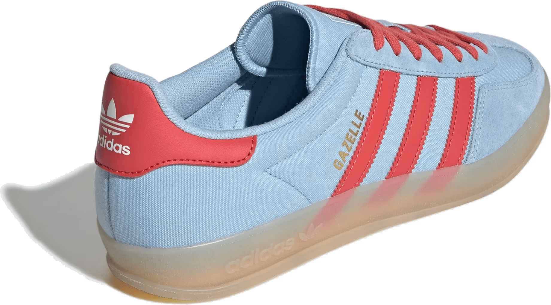adidas Gazelle Indoor Clear Sky Crew Red Magic Beige