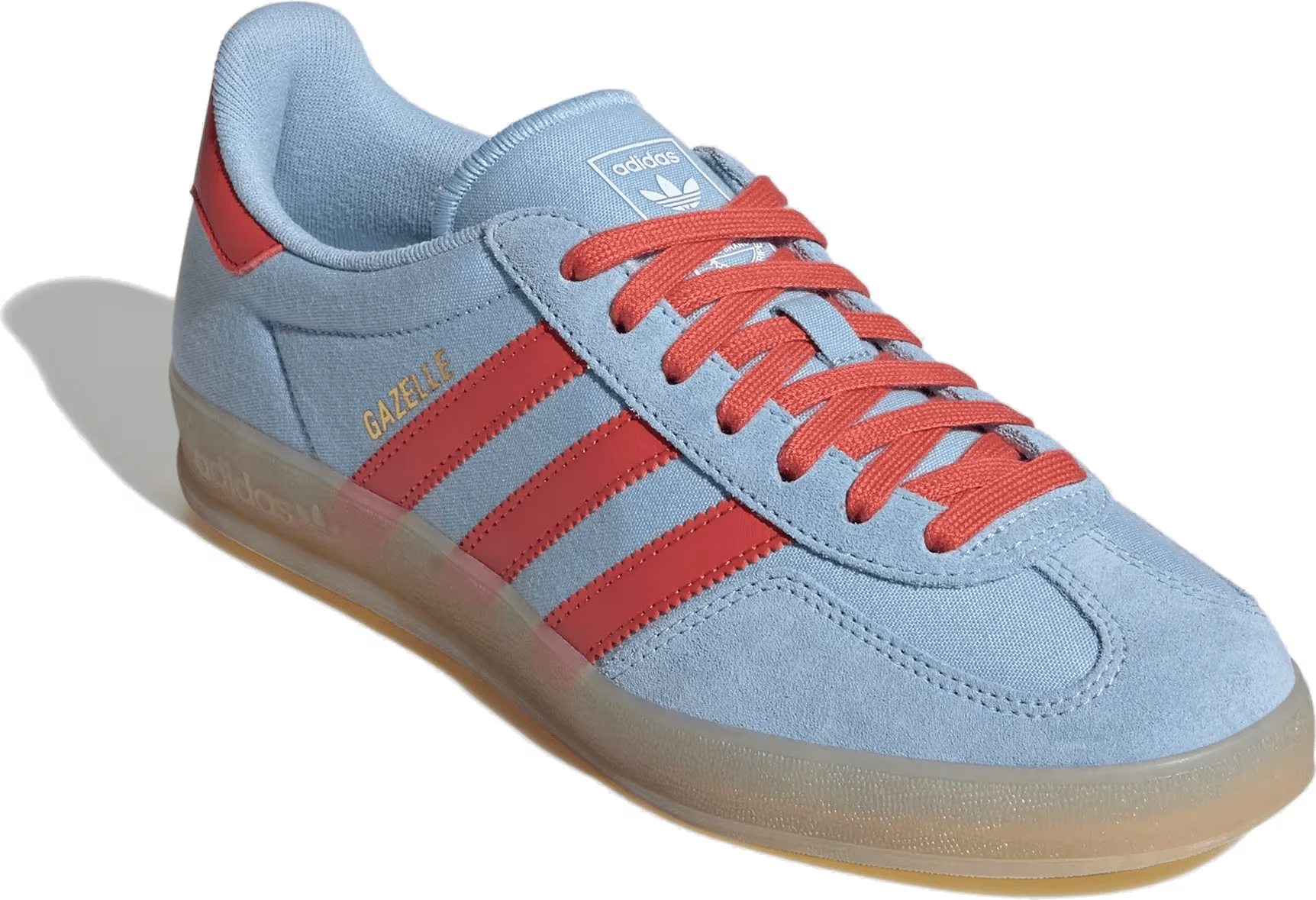 adidas Gazelle Indoor Clear Sky Crew Red Magic Beige
