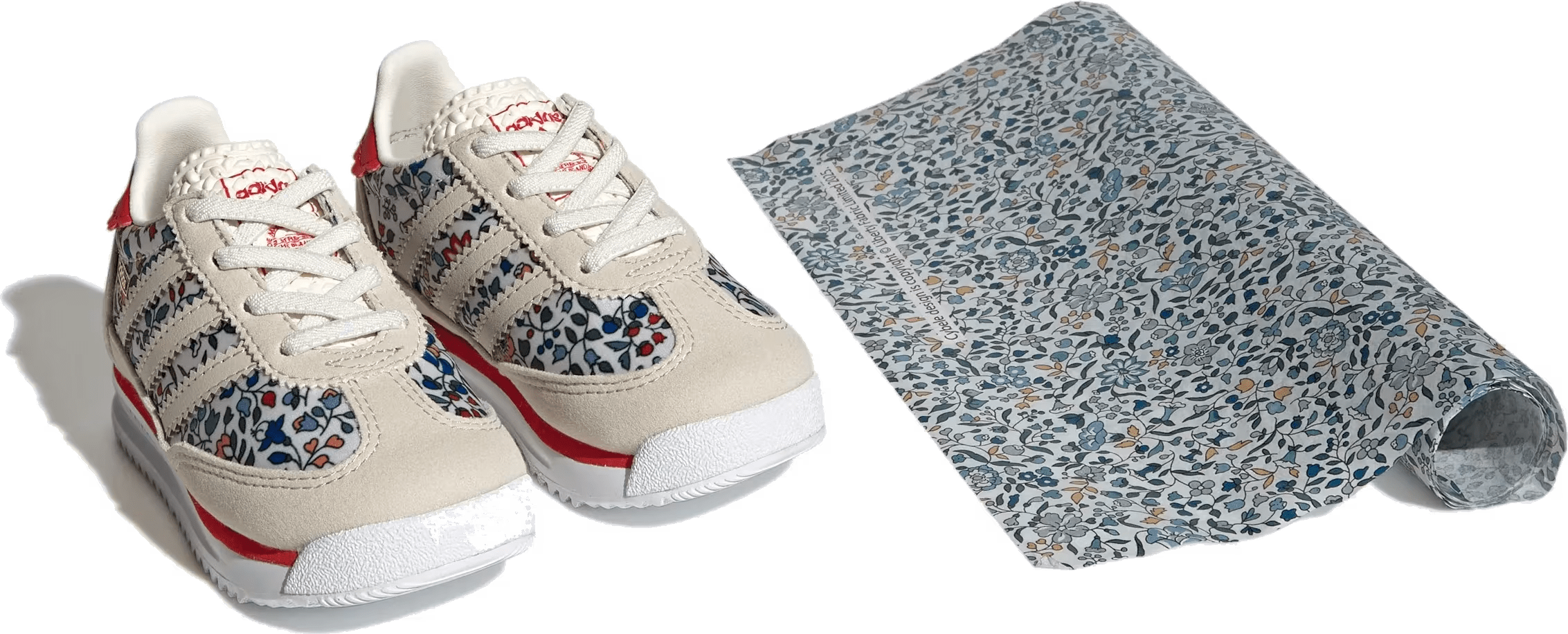 adidas SL 72 RS Liberty London Cloud White Bliss Gum (TD)