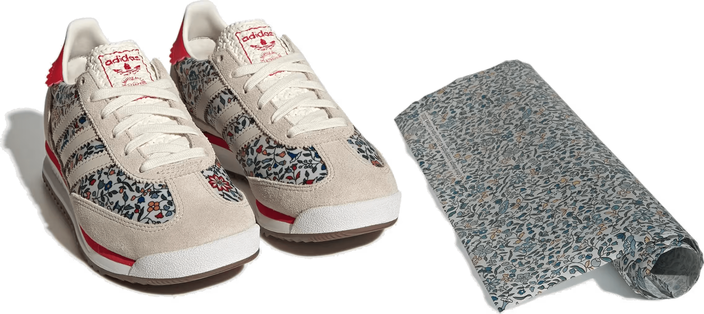 adidas SL 72 RS Liberty London Cloud White Bliss Gum (GS)