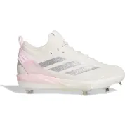 adidas Adizero Instinct+ 2.0 Chalk White Silver Metallic Clear Pink (Women's)