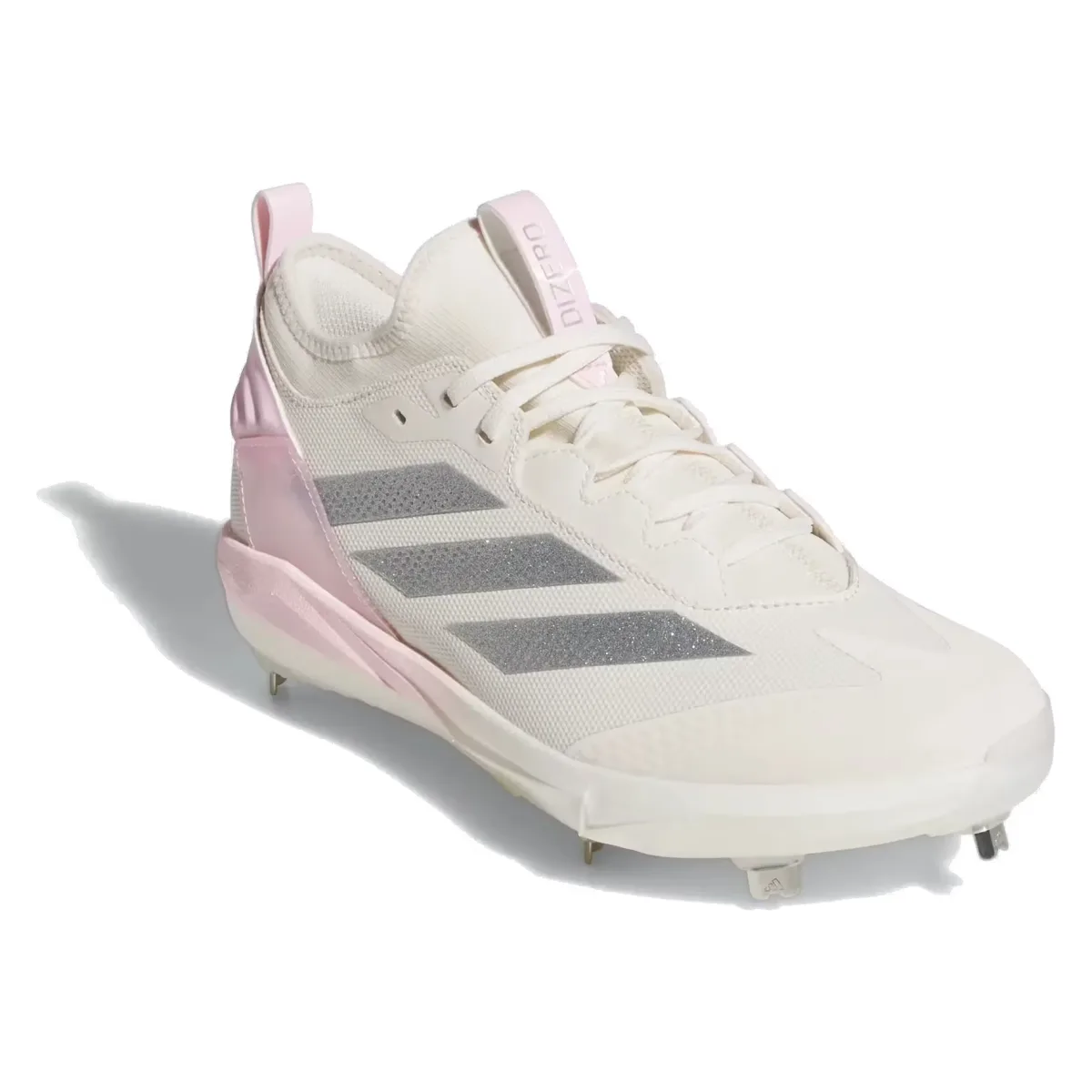 adidas Adizero Instinct+ 2.0 Chalk White Silver Metallic Clear Pink (Women's)