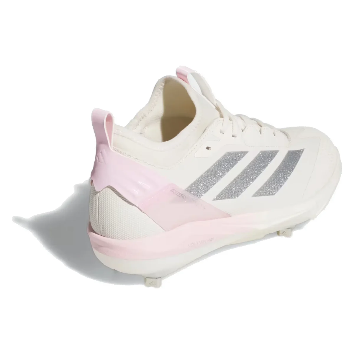 adidas Adizero Instinct+ 2.0 Chalk White Silver Metallic Clear Pink (Women's)