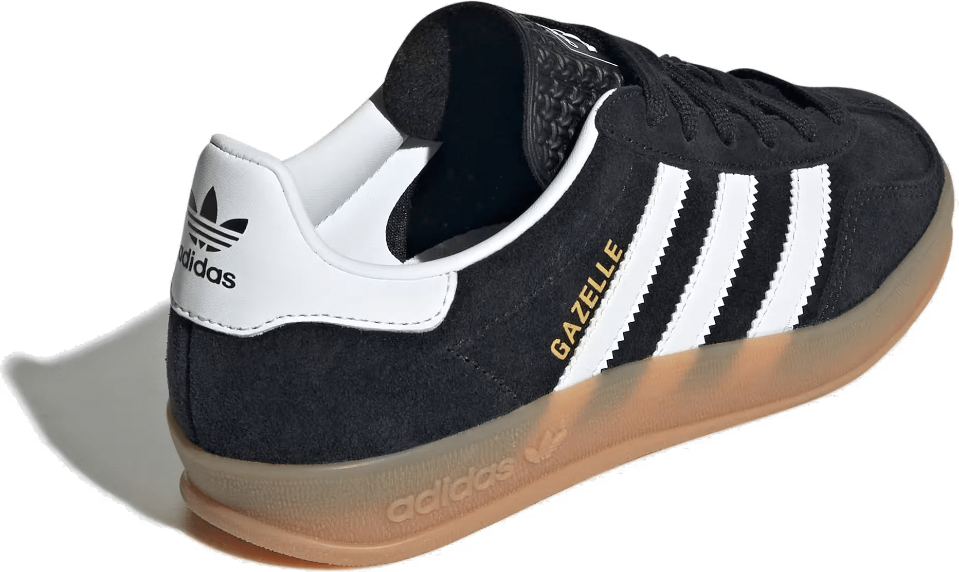 adidas Gazelle Indoor Core Black Cloud White Gum (GS)