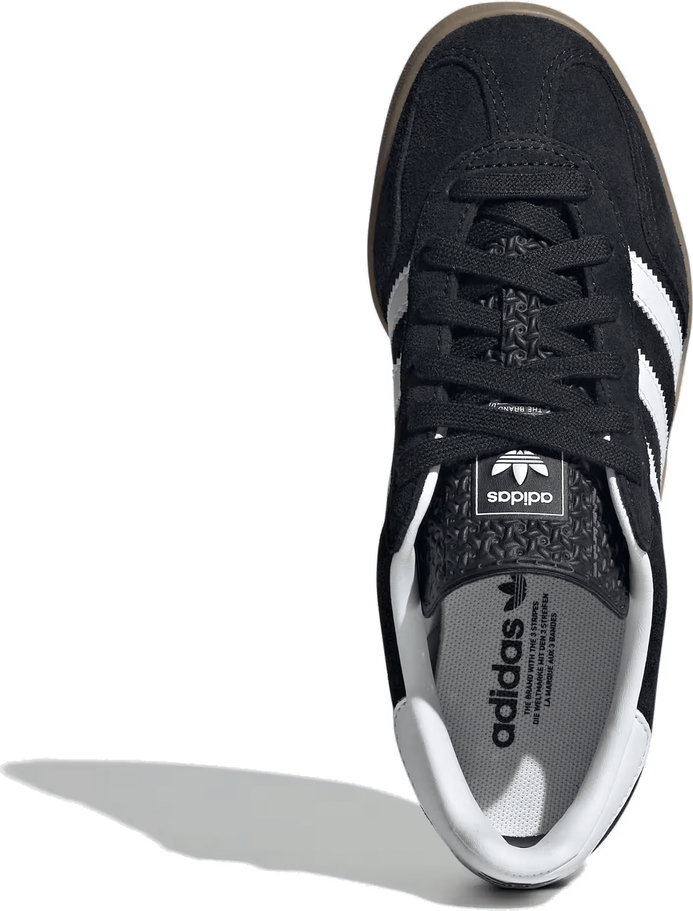 adidas Gazelle Indoor Core Black Cloud White Gum (GS)