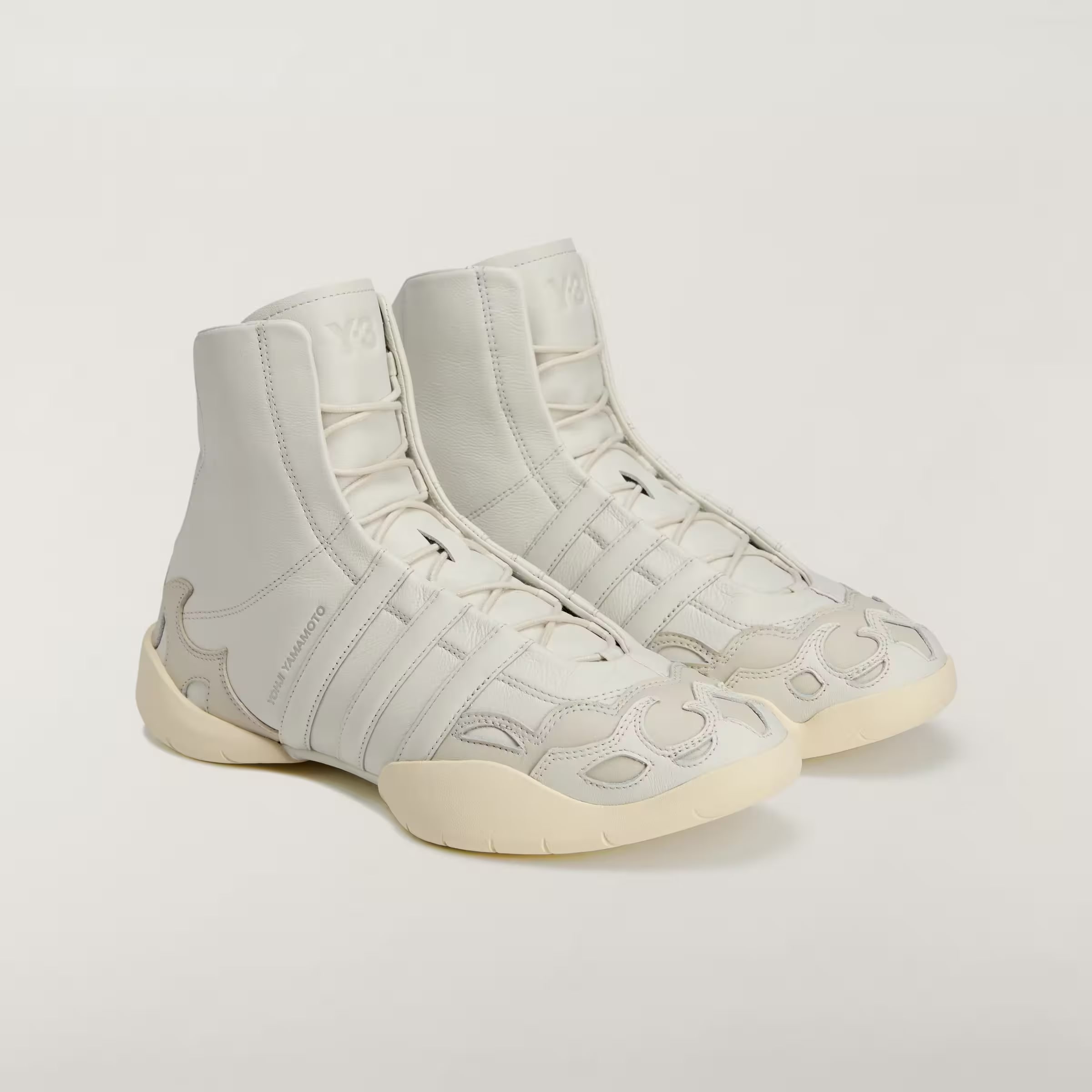 adidas Y-3 Regu 2002 Hi Beige Alumina Cream White