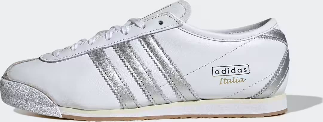 adidas Italia 70s Cloud White Silver Metallic Cream White (Women's)