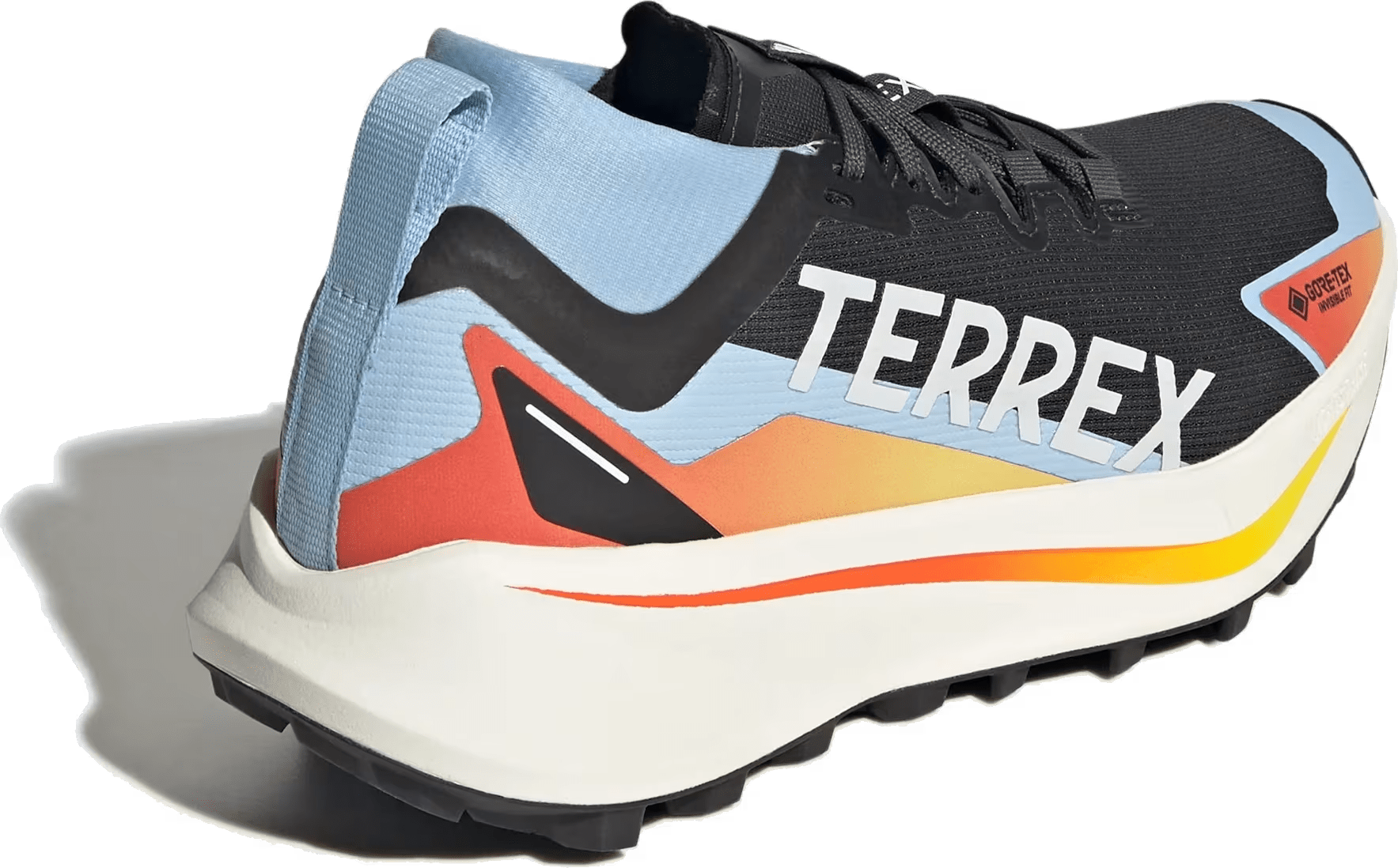 adidas Terrex Agravic Gore-Tex Trail Black White Glow Blue (Women's)
