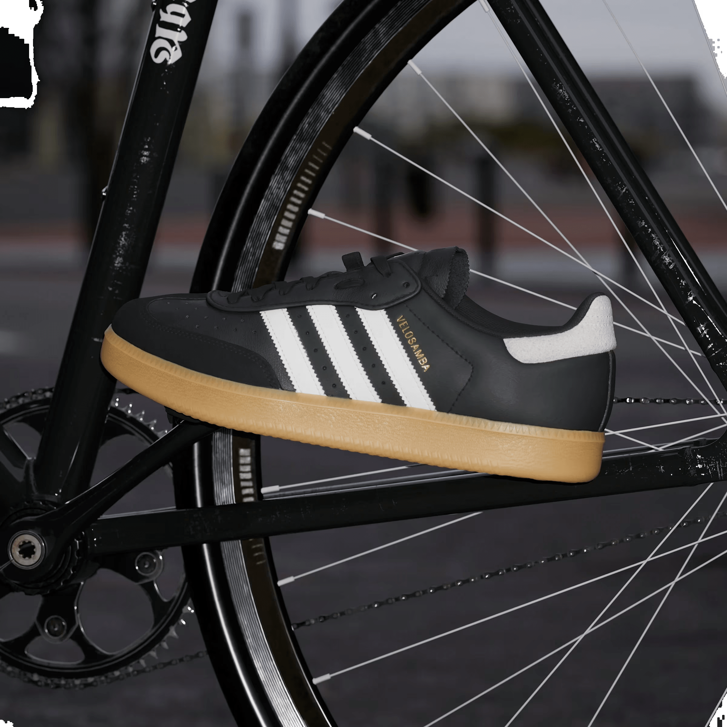 Adidas Velosamba "Black White"