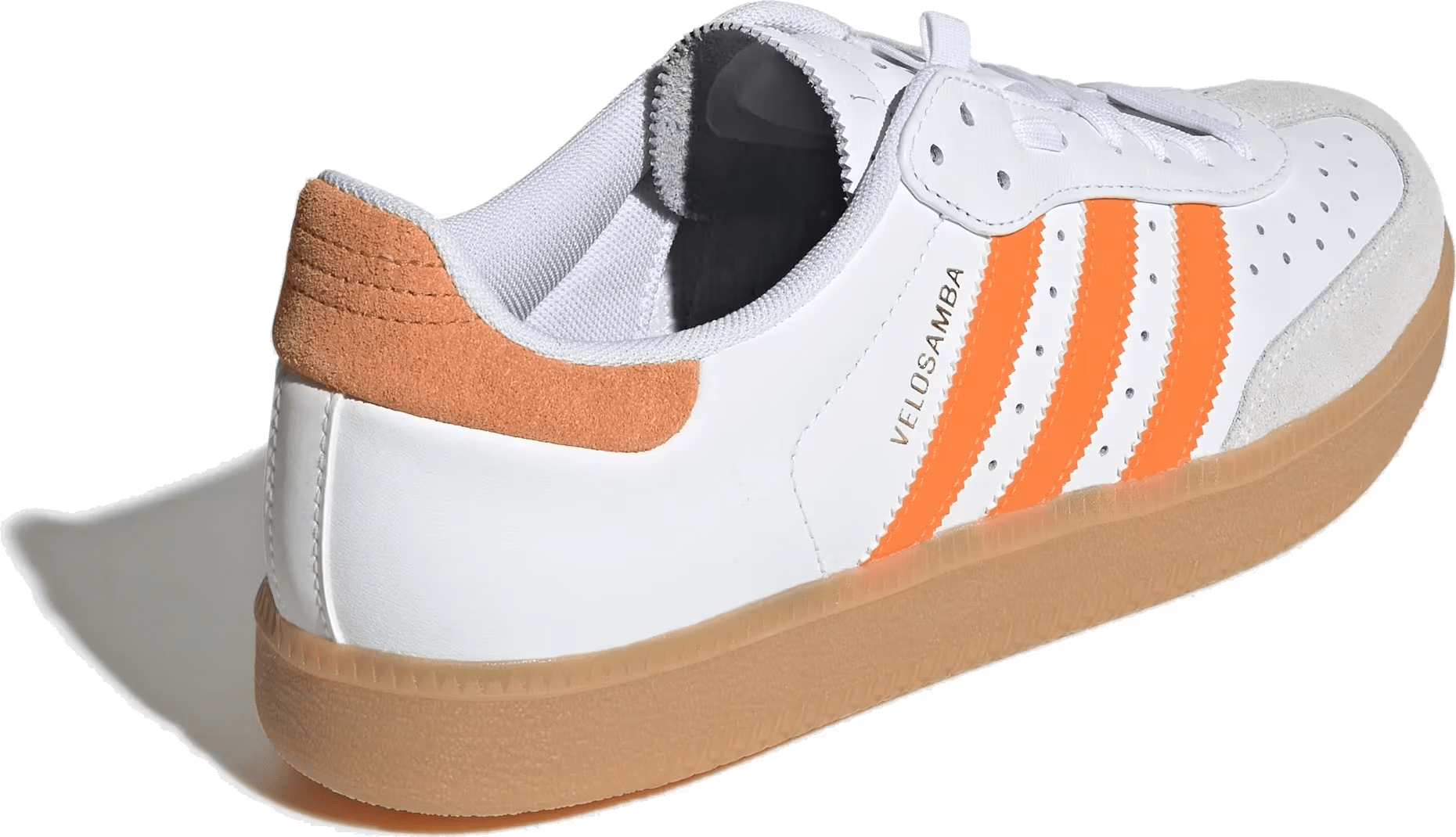 adidas Velosamba Leather White Pure Orange