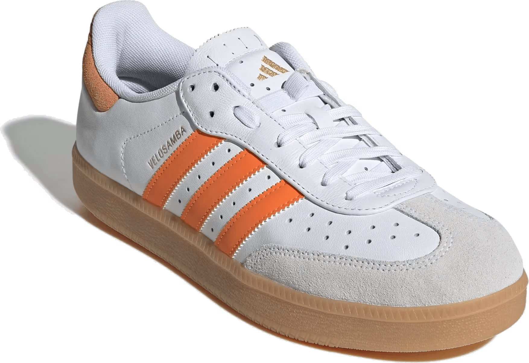 adidas Velosamba Leather White Pure Orange