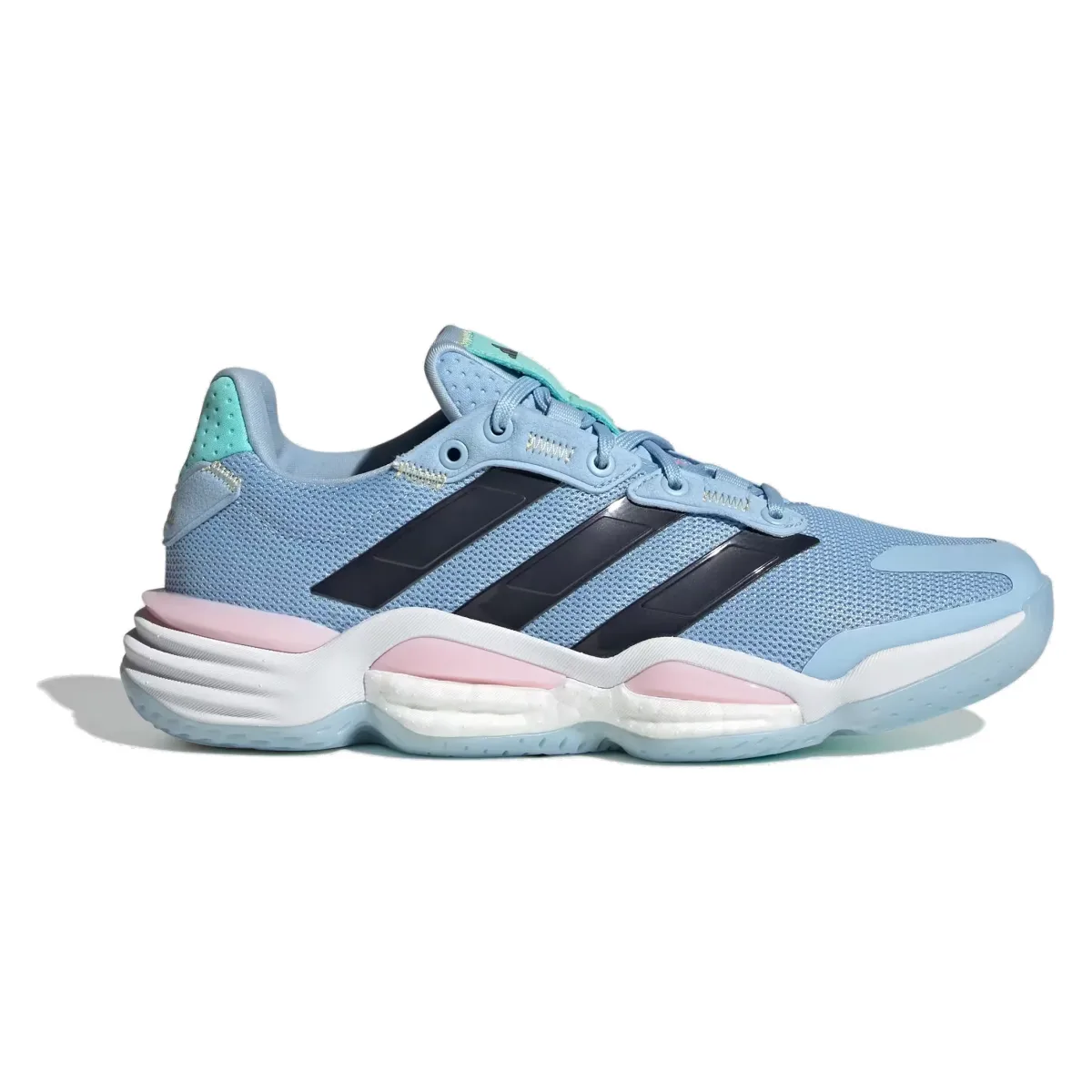 adidas Stabil 16 Indoor Glow Blue Shadow Navy Core Black (Women's)