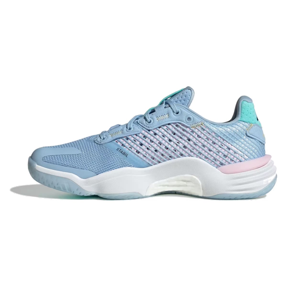 adidas Stabil 16 Indoor Glow Blue Shadow Navy Core Black (Women's)