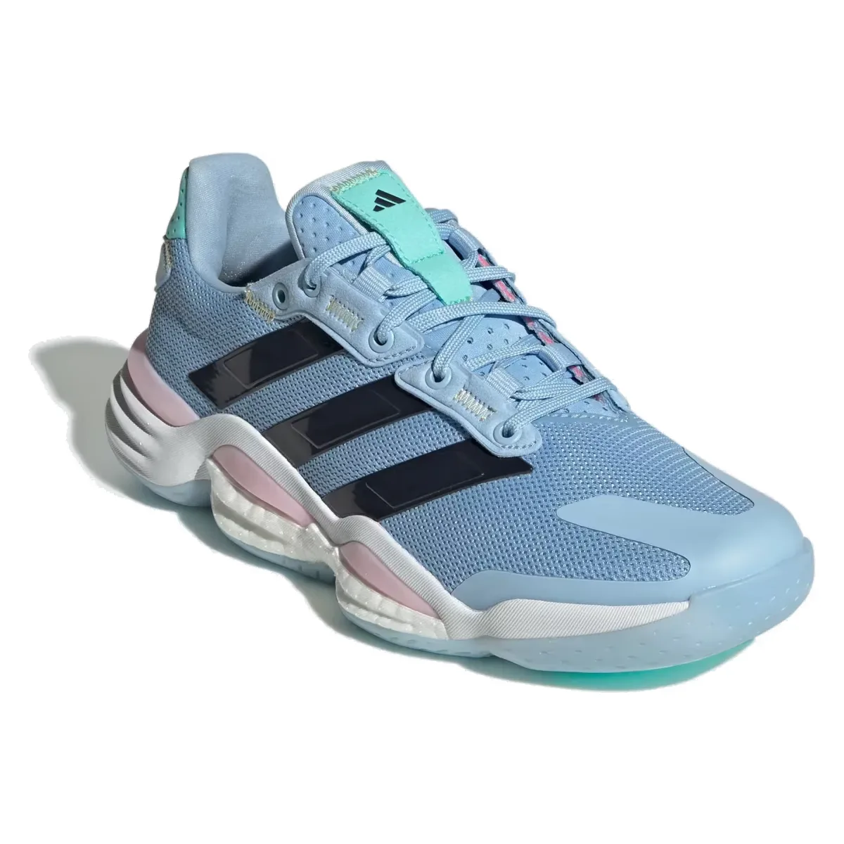 adidas Stabil 16 Indoor Glow Blue Shadow Navy Core Black (Women's)