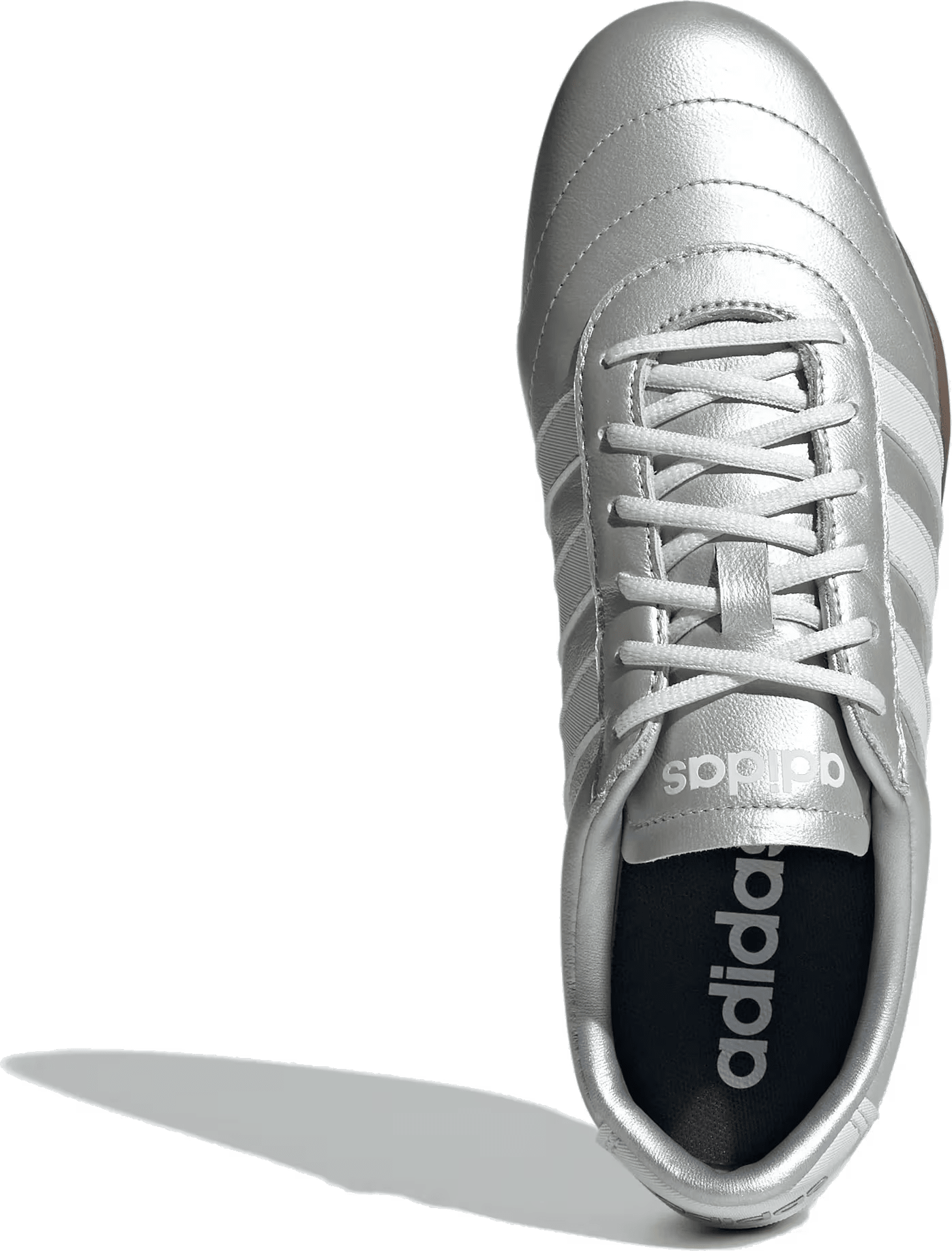 adidas Grand Court Lo Silver Metallic Crystal White Gum (Women's)