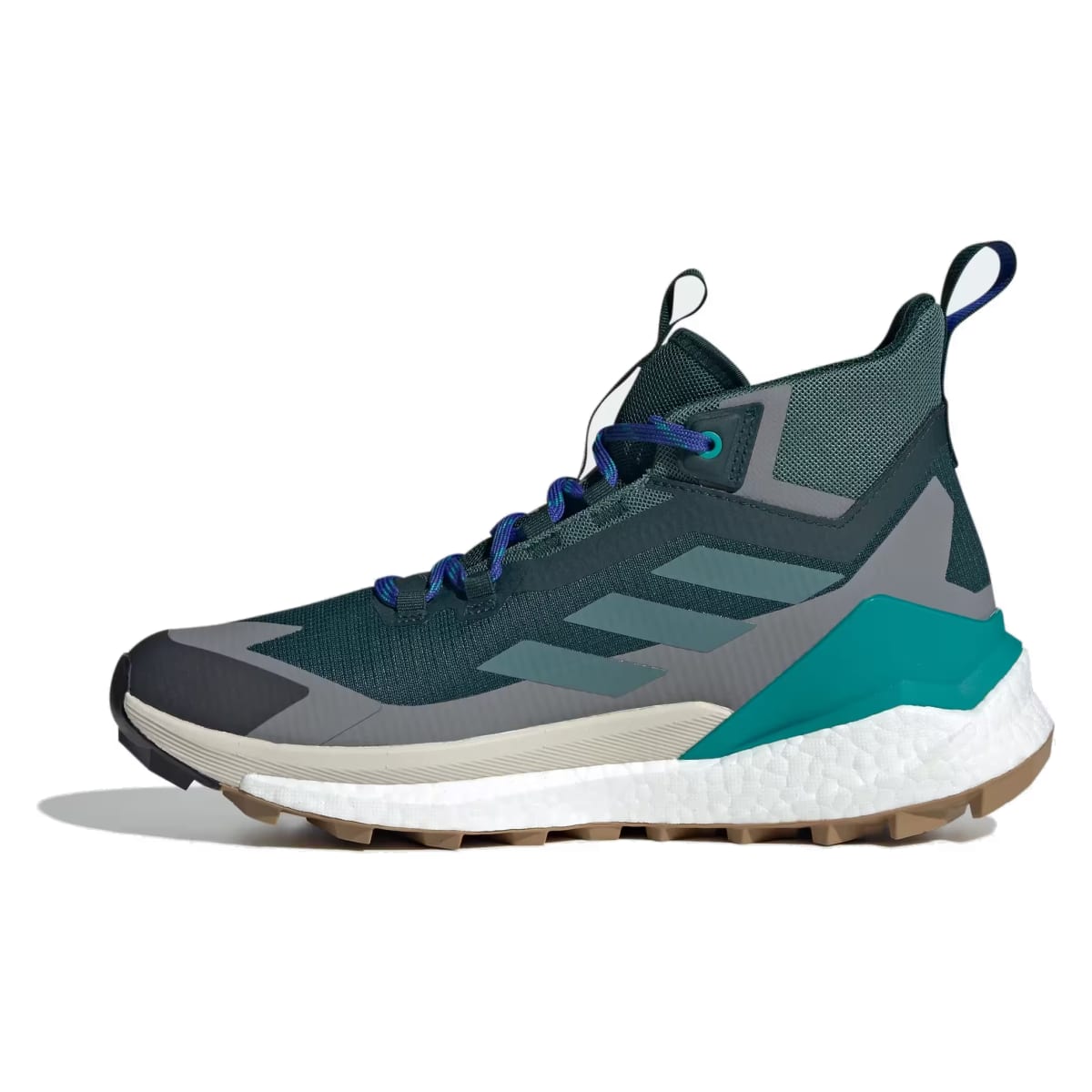 adidas Terrex Free Hiker 2.0 Gore-Tex Aurora Ivy Preloved Teal Grey Three