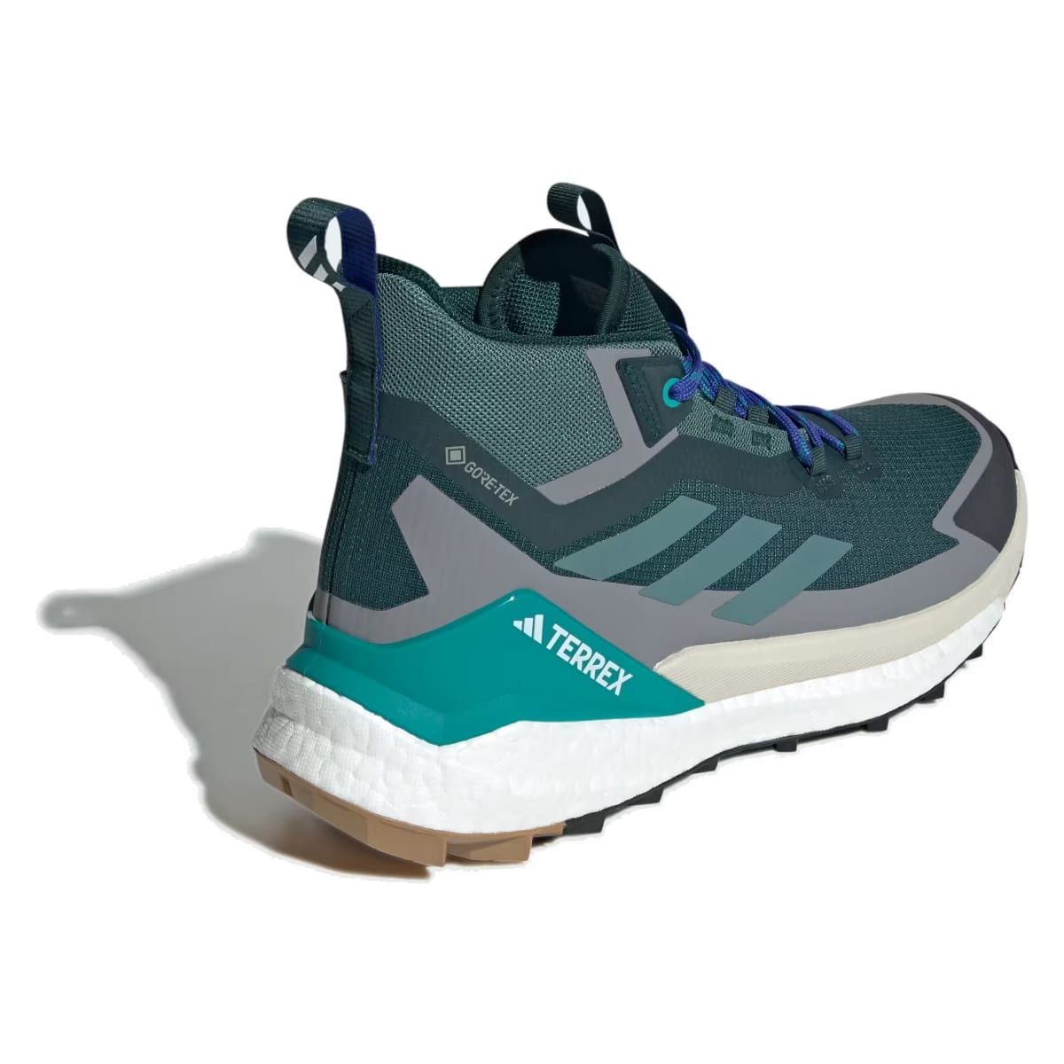 adidas Terrex Free Hiker 2.0 Gore-Tex Aurora Ivy Preloved Teal Grey Three