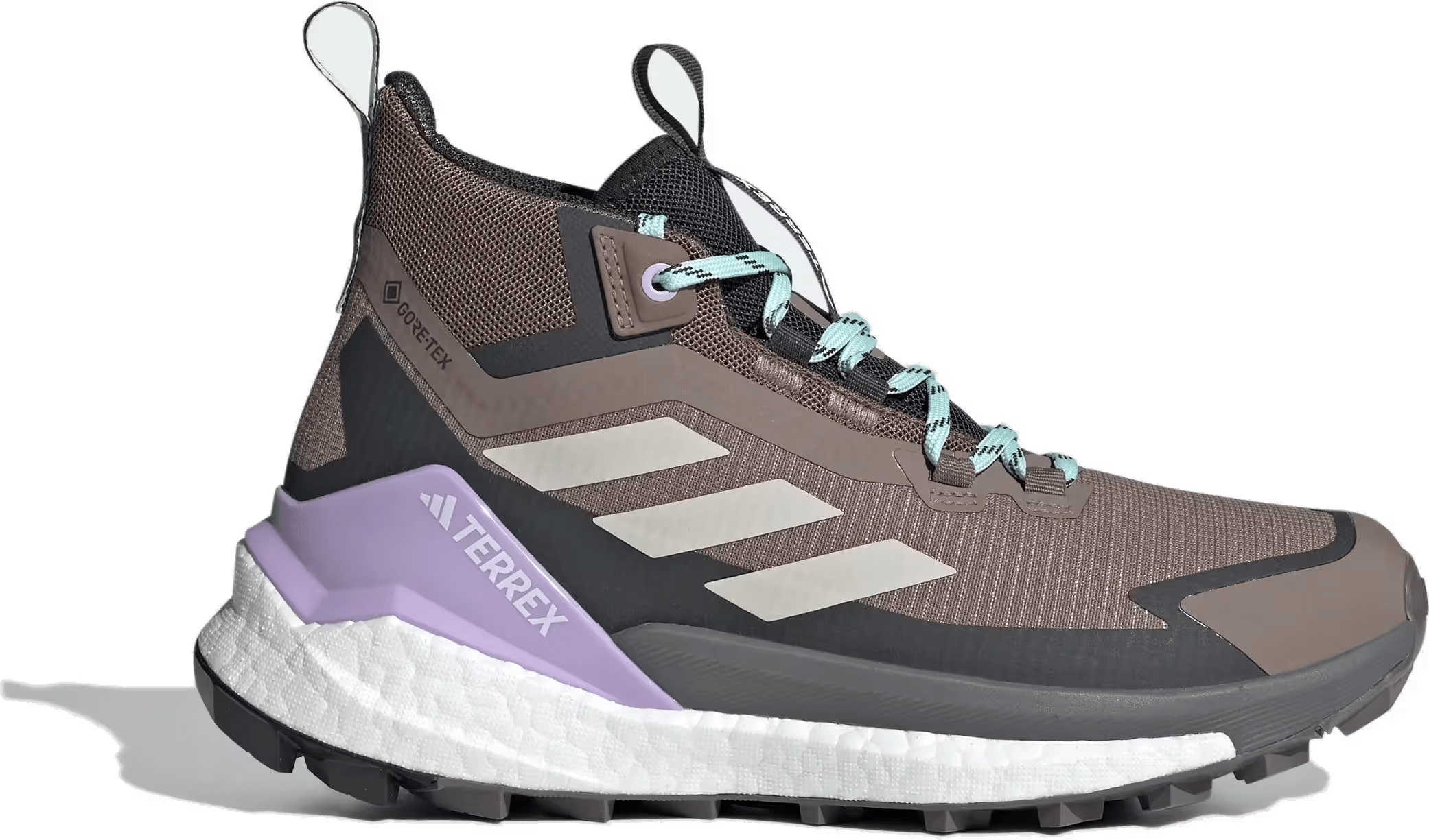 adidas Terrex Free Hiker 2.0 Gore-Tex Trace Brown Beige Carbon (Women's)