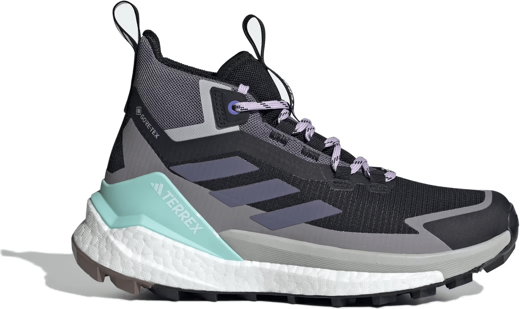 adidas Terrex Free Hiker 2.0 Gore-Tex Core Black Preloved Violet Taupe Oxide (Women's)