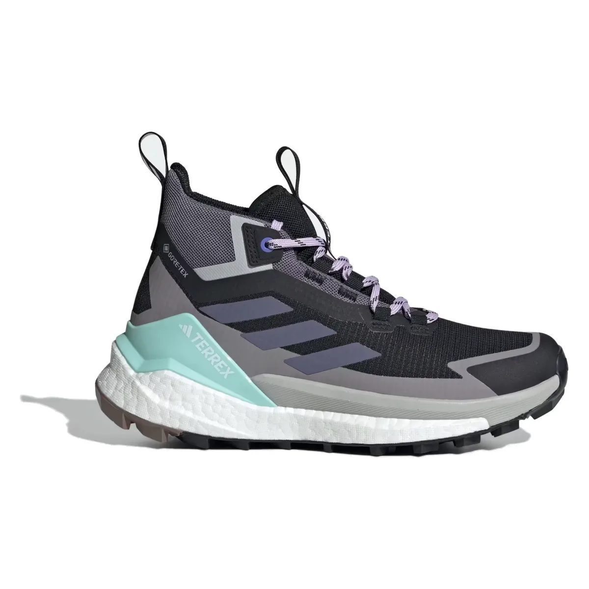 adidas Terrex Free Hiker 2.0 Gore-Tex Core Black Preloved Violet Taupe Oxide (Women's)