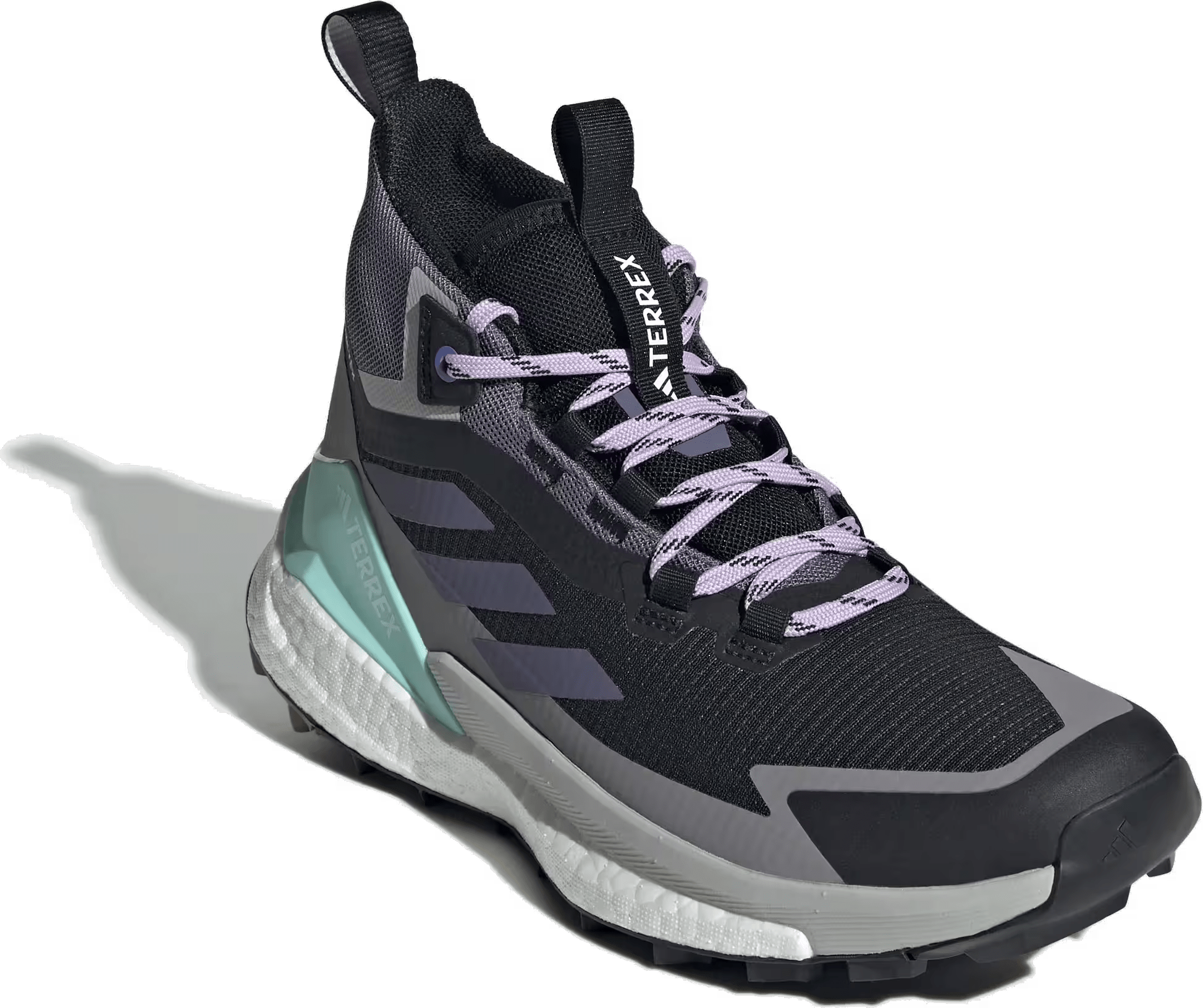 adidas Terrex Free Hiker 2.0 Gore-Tex Core Black Preloved Violet Taupe Oxide (Women's)