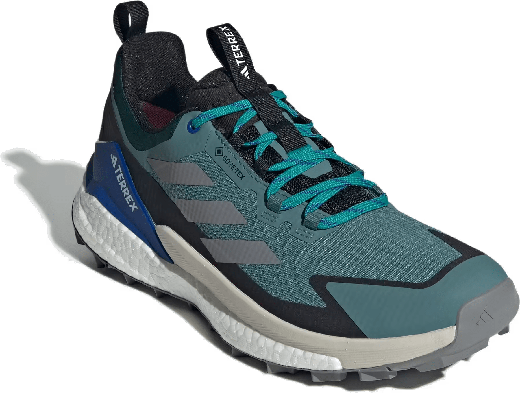 adidas Terrex Free Hiker 2.0 LowGore-Tex Preloved Teal Grey Three Core Black