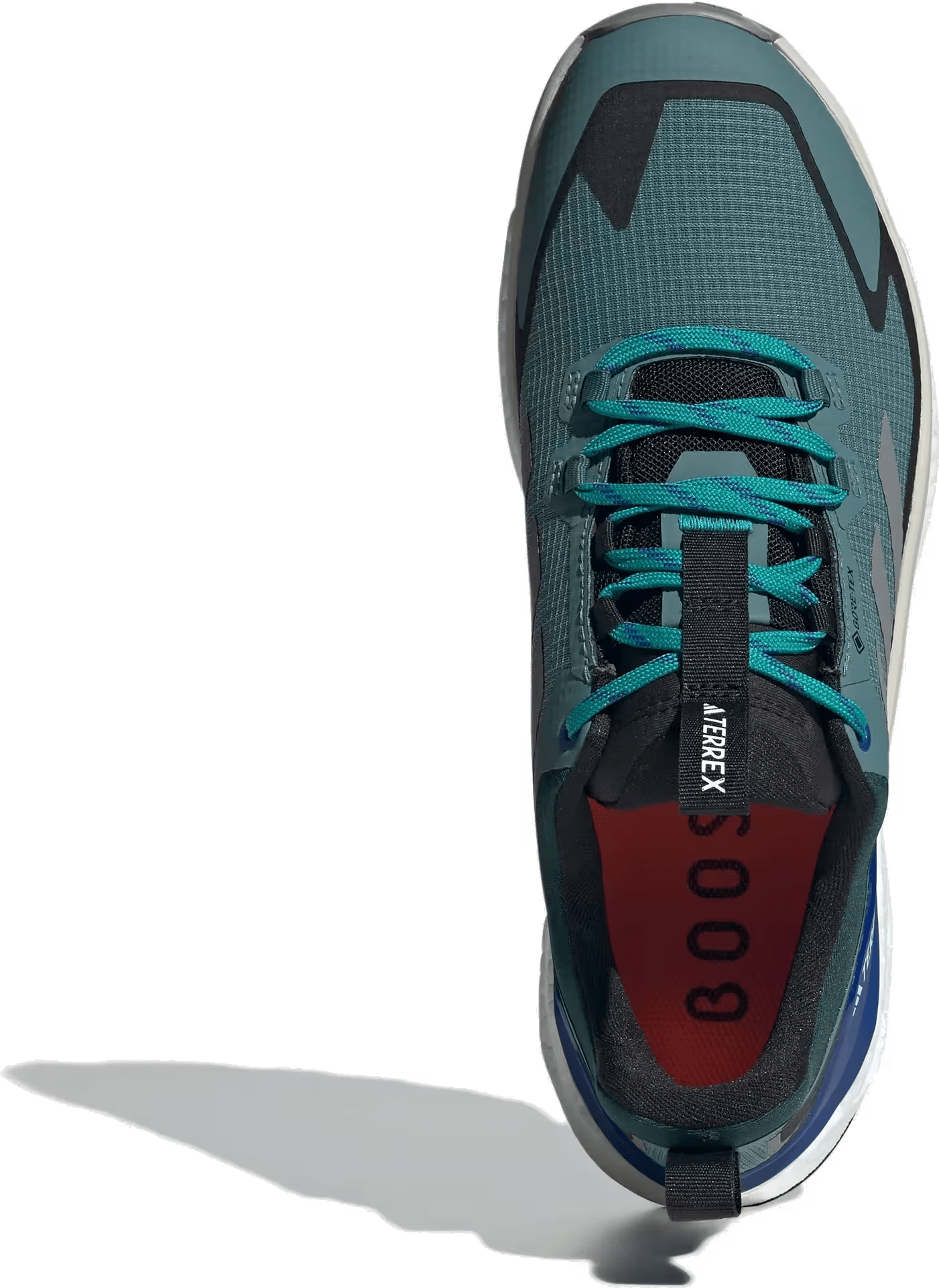 adidas Terrex Free Hiker 2.0 LowGore-Tex Preloved Teal Grey Three Core Black