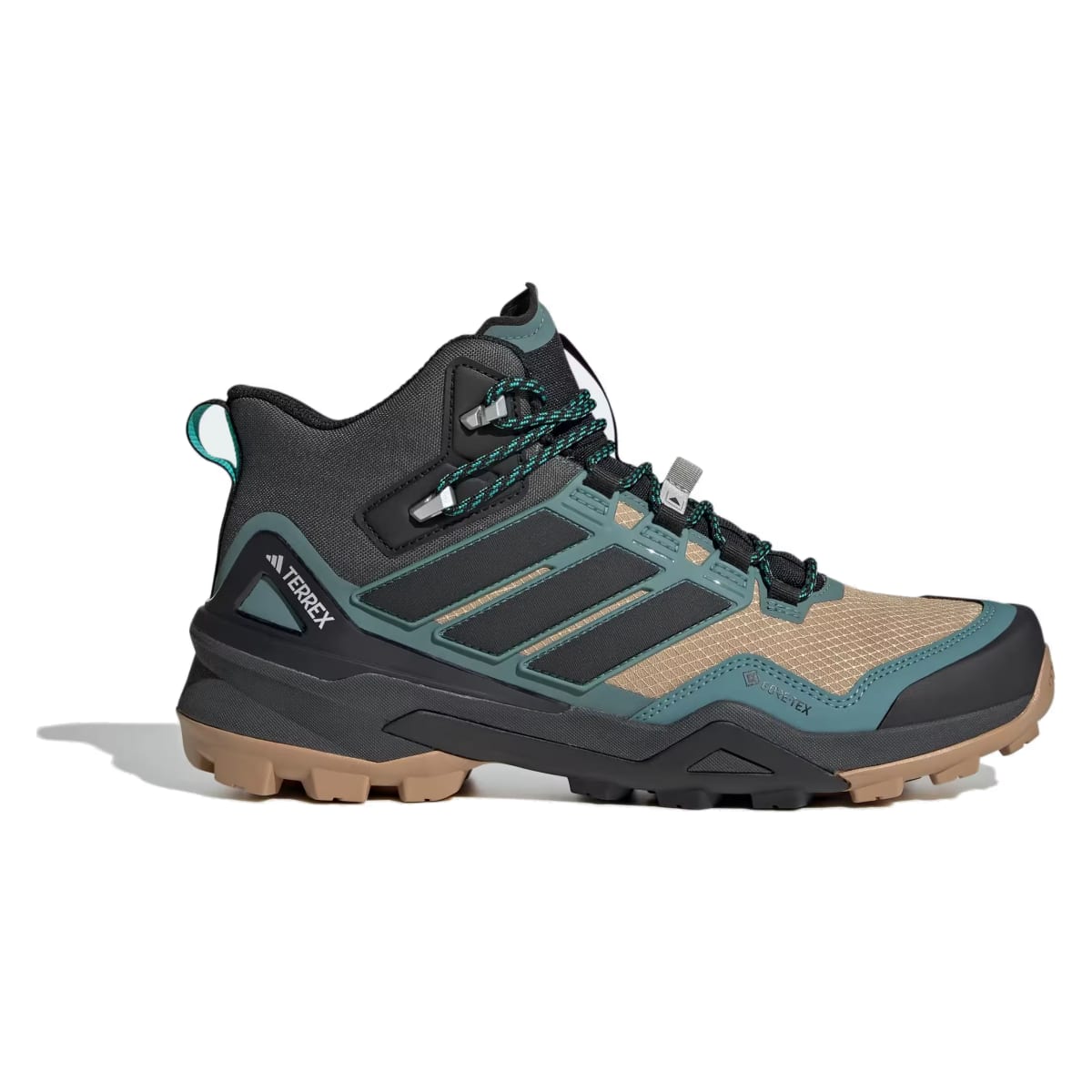adidas Terrex Skychaser Mid Gore-Tex Cardboard Core Black Preloved Teal