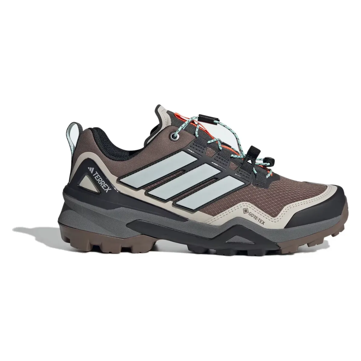 adidas Terrex Skychaser Gore-Tex Earth Strata Grey One Semi Flash Aqua (Women's)