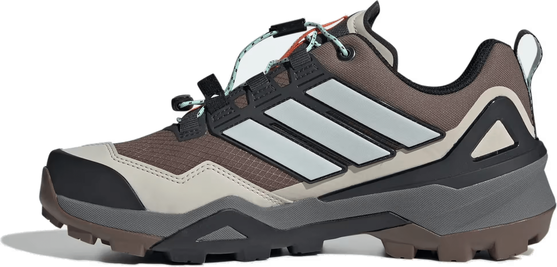 adidas Terrex Skychaser Gore-Tex Earth Strata Grey One Semi Flash Aqua (Women's)