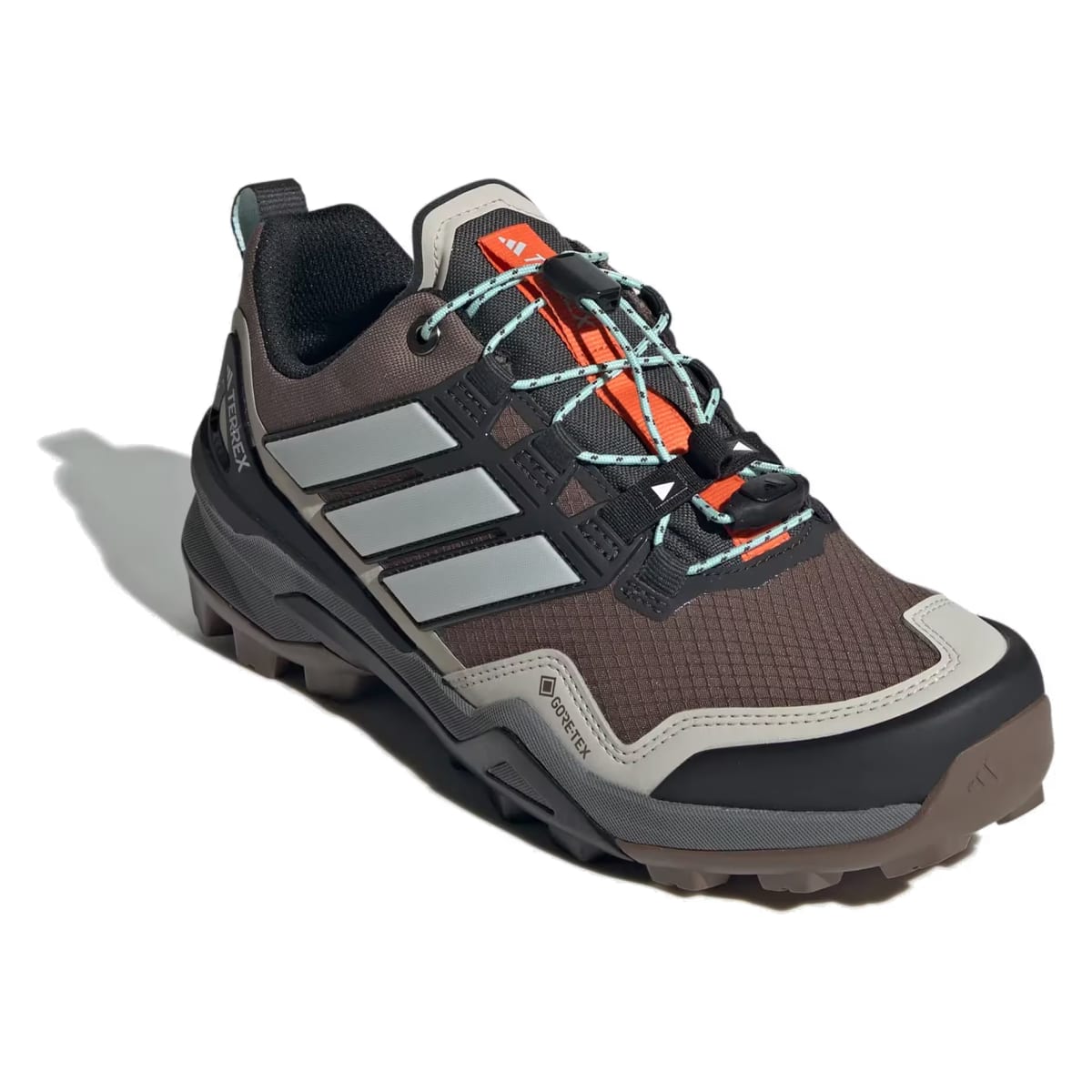 adidas Terrex Skychaser Gore-Tex Earth Strata Grey One Semi Flash Aqua (Women's)