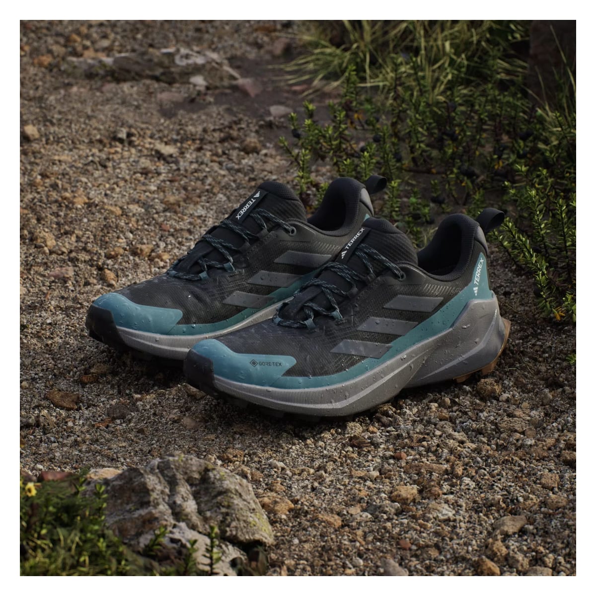 adidas Terrex Trailmaker 2 Gore-Tex Core Black Grey Six Preloved Teal
