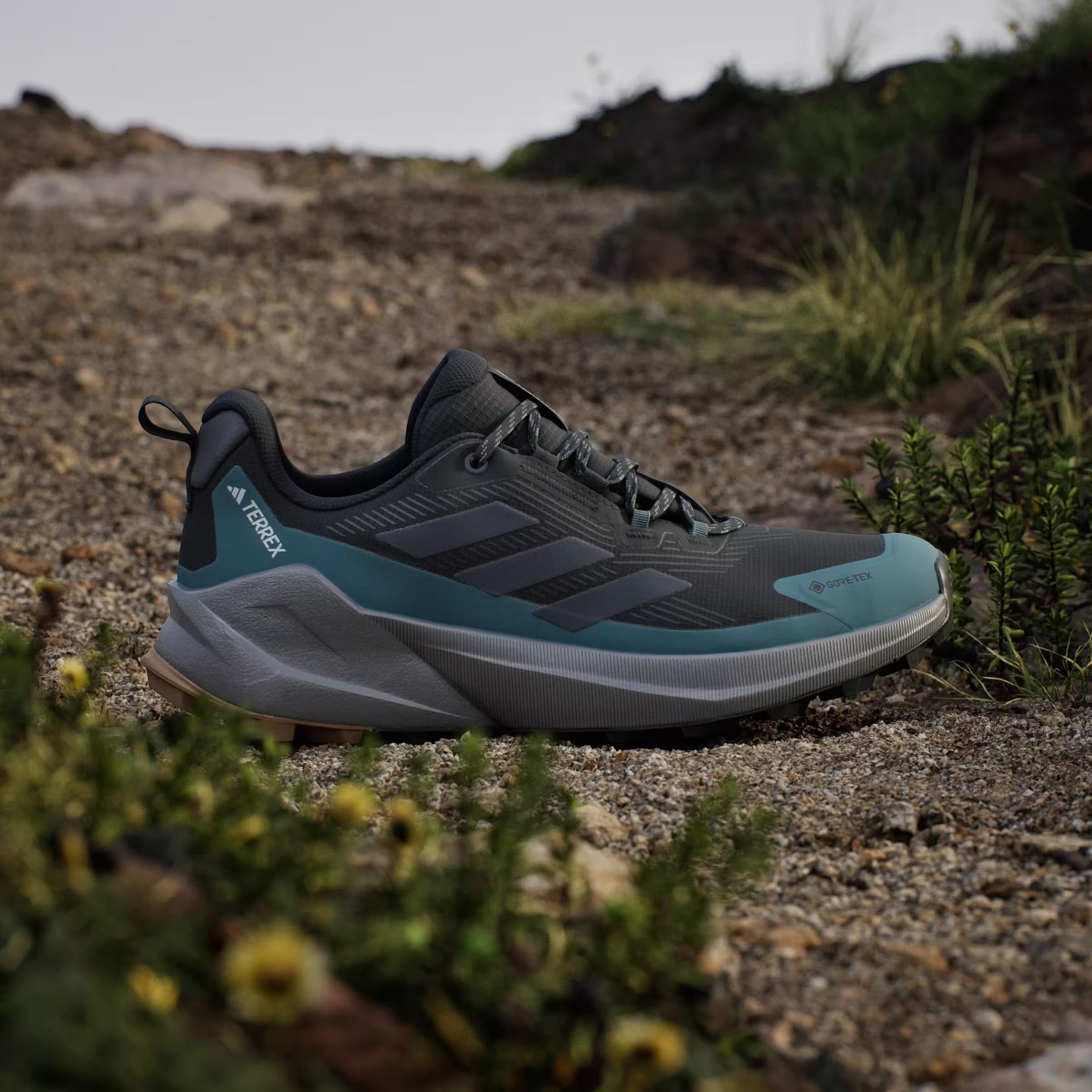 adidas Terrex Trailmaker 2 Gore-Tex Core Black Grey Six Preloved Teal