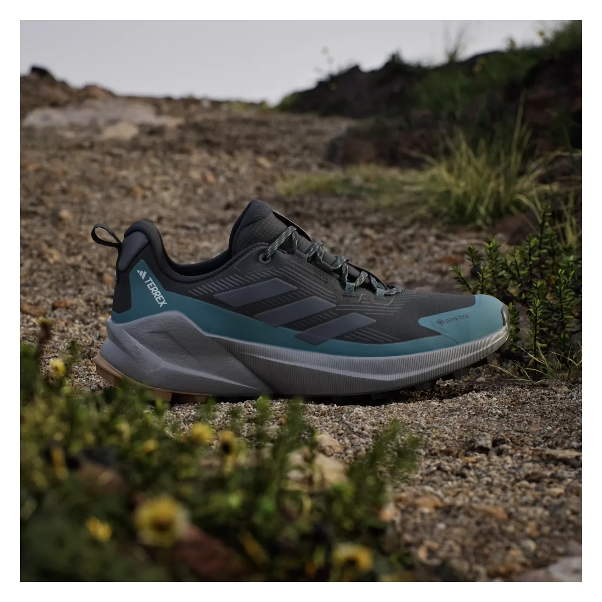 adidas Terrex Trailmaker 2 Gore-Tex Core Black Grey Six Preloved Teal
