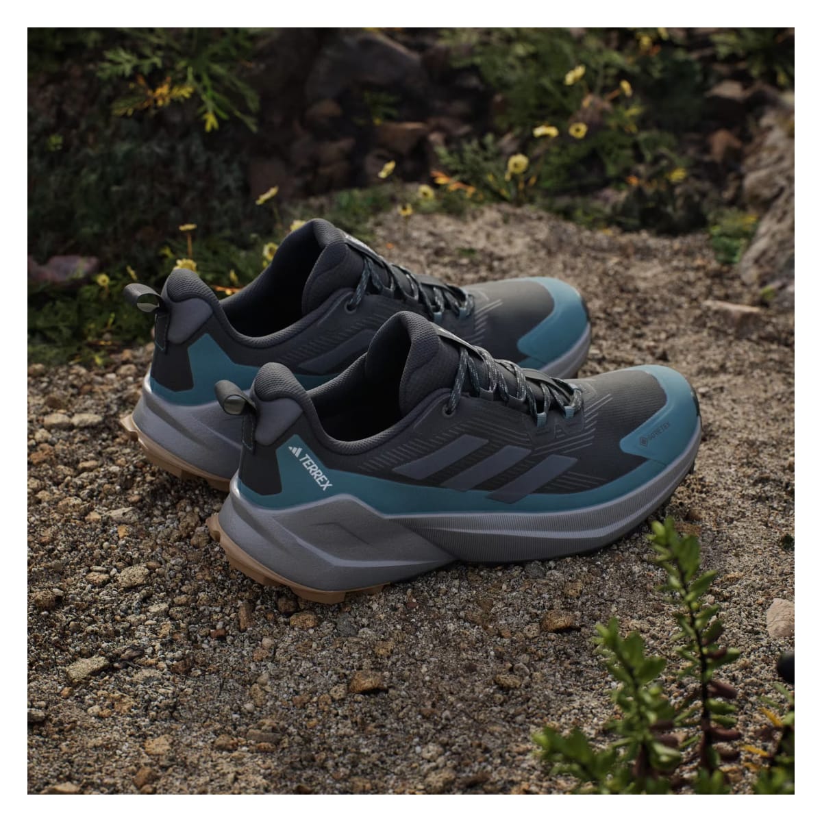 adidas Terrex Trailmaker 2 Gore-Tex Core Black Grey Six Preloved Teal