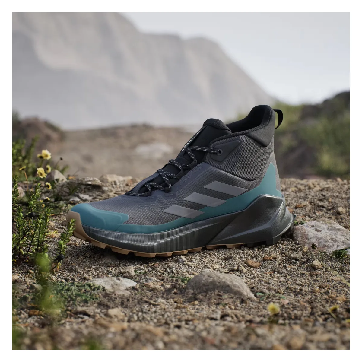adidas Terrex Trailmaker 2.0 Mid Gore-Tex Grey Six Grey Three Preloved Teal
