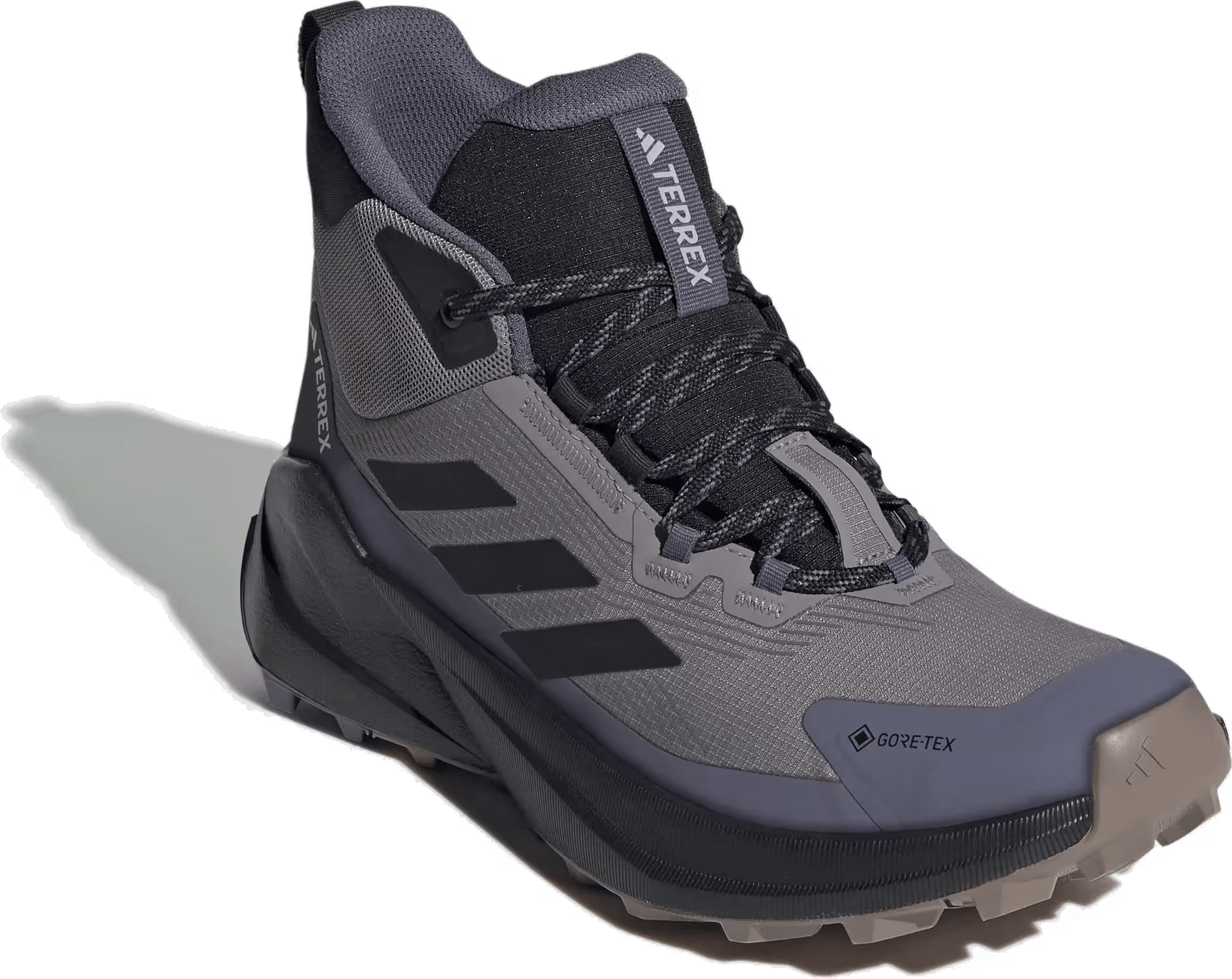 adidas Terrex Trailmaker 2.0 Mid Gore-Tex Taupe Oxide Core Black Preloved Violet (Women's)