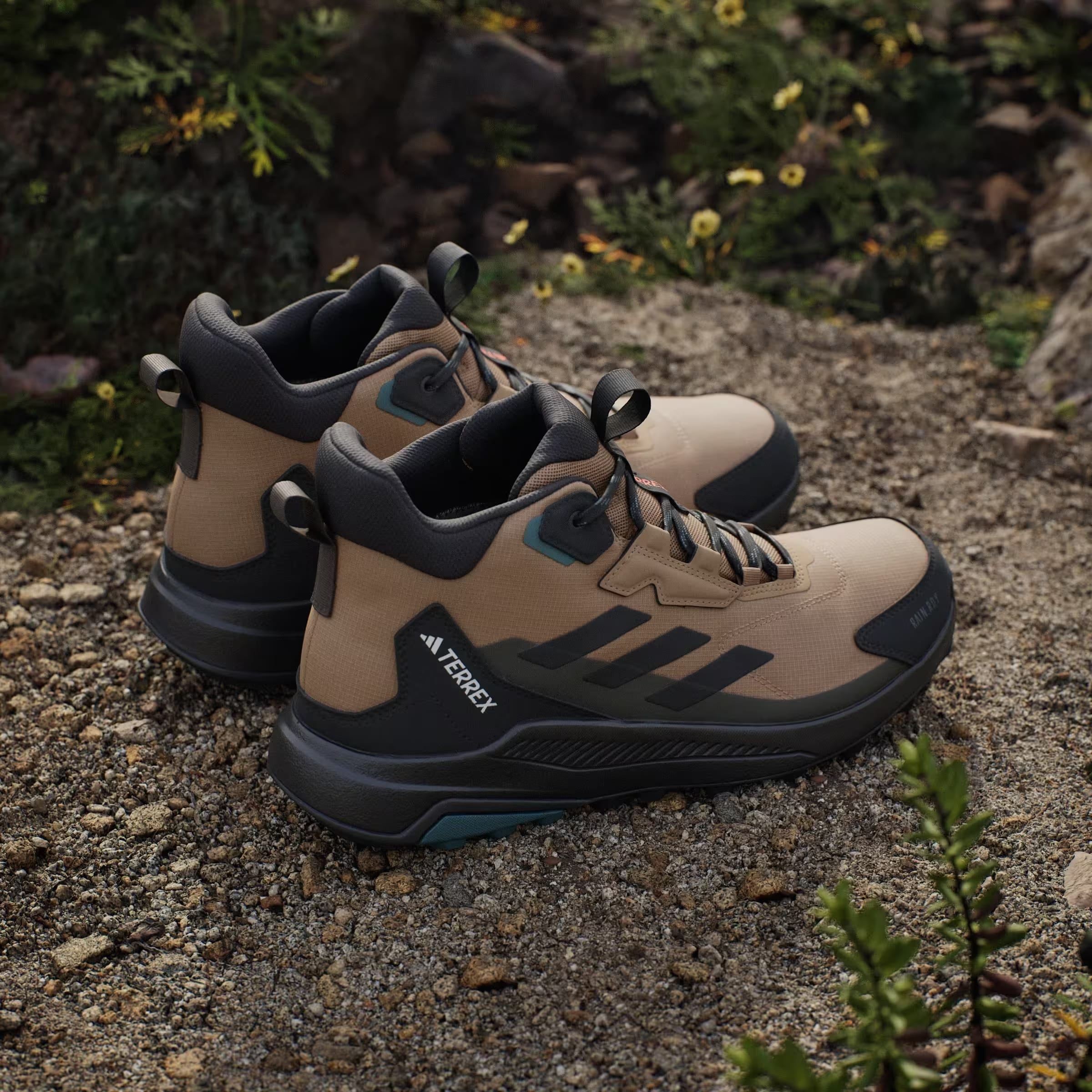 adidas Terrex Anylander Mid Rain.RDY Cardboard Core Black Shadow Olive