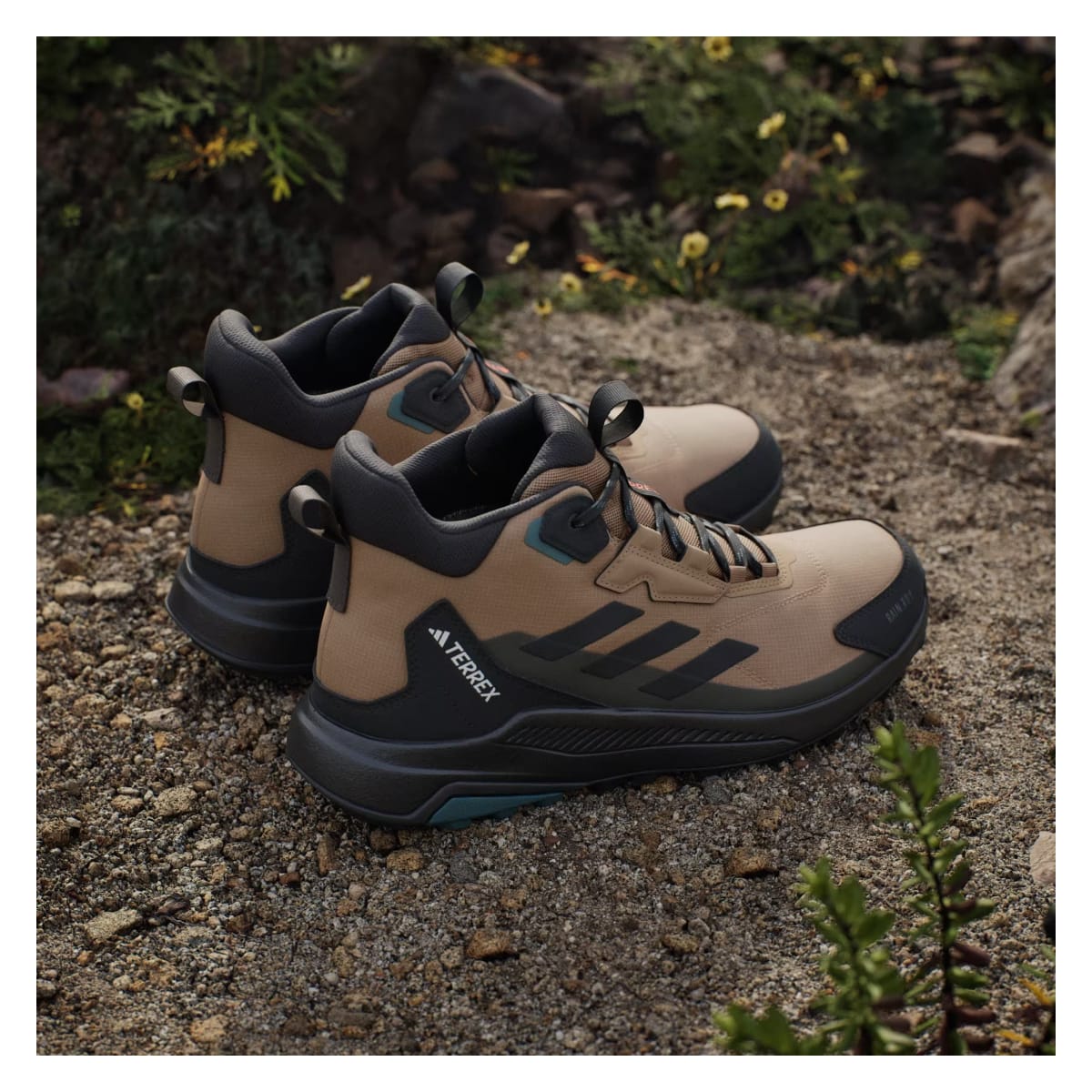 adidas Terrex Anylander Mid Rain.RDY Cardboard Core Black Shadow Olive