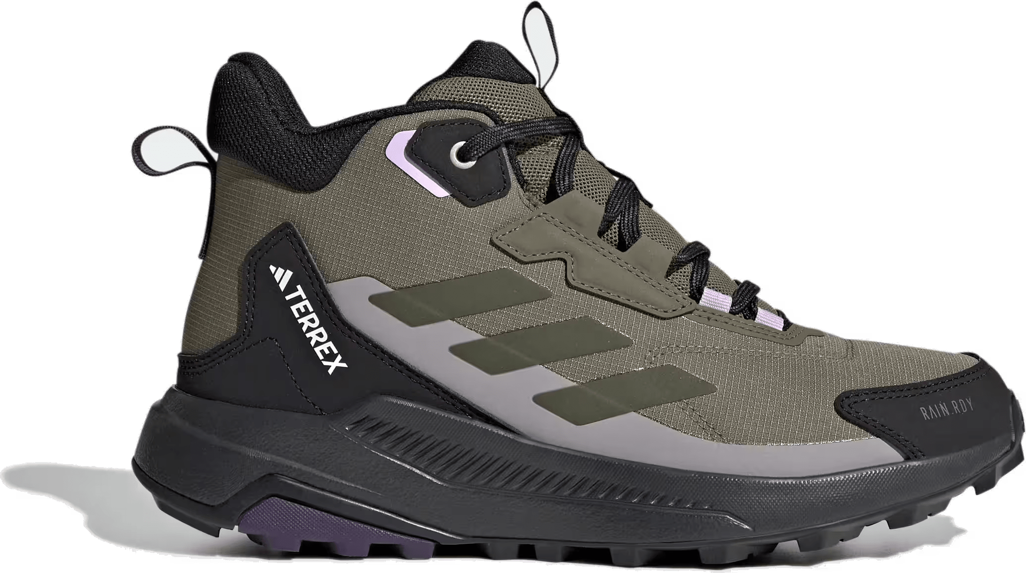 adidas Terrex Anylander Mid Rain.RDY Olive Strata Night Cargo Core Black (Women's)