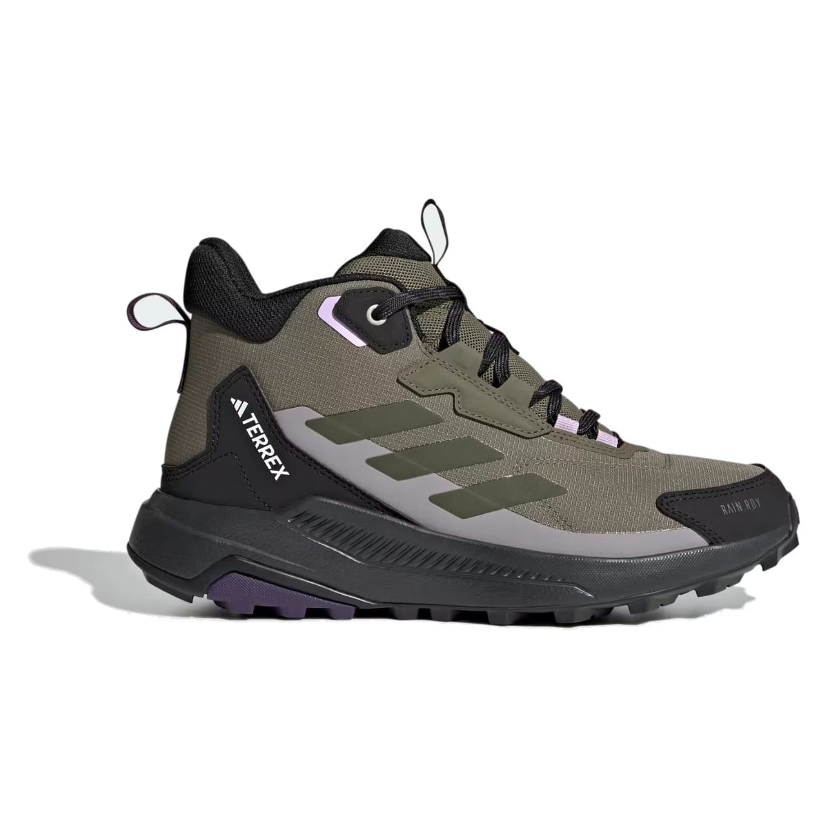 adidas Terrex Anylander Mid Rain.RDY Olive Strata Night Cargo Core Black (Women's)