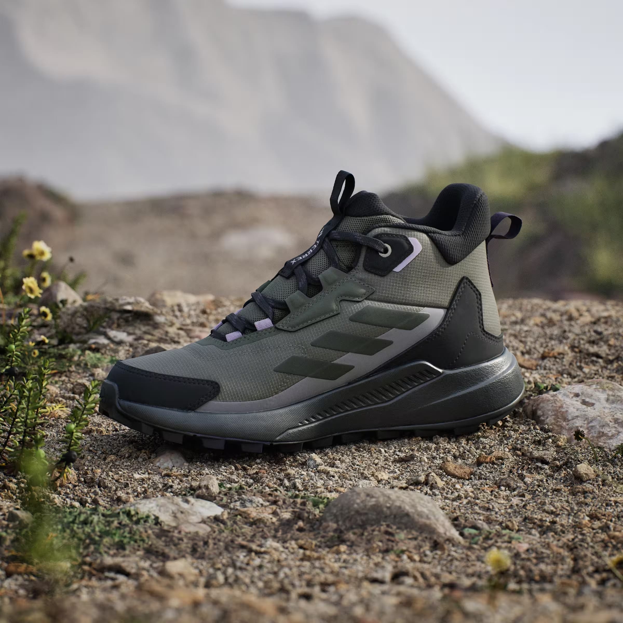 adidas Terrex Anylander Mid Rain.RDY Olive Strata Night Cargo Core Black (Women's)